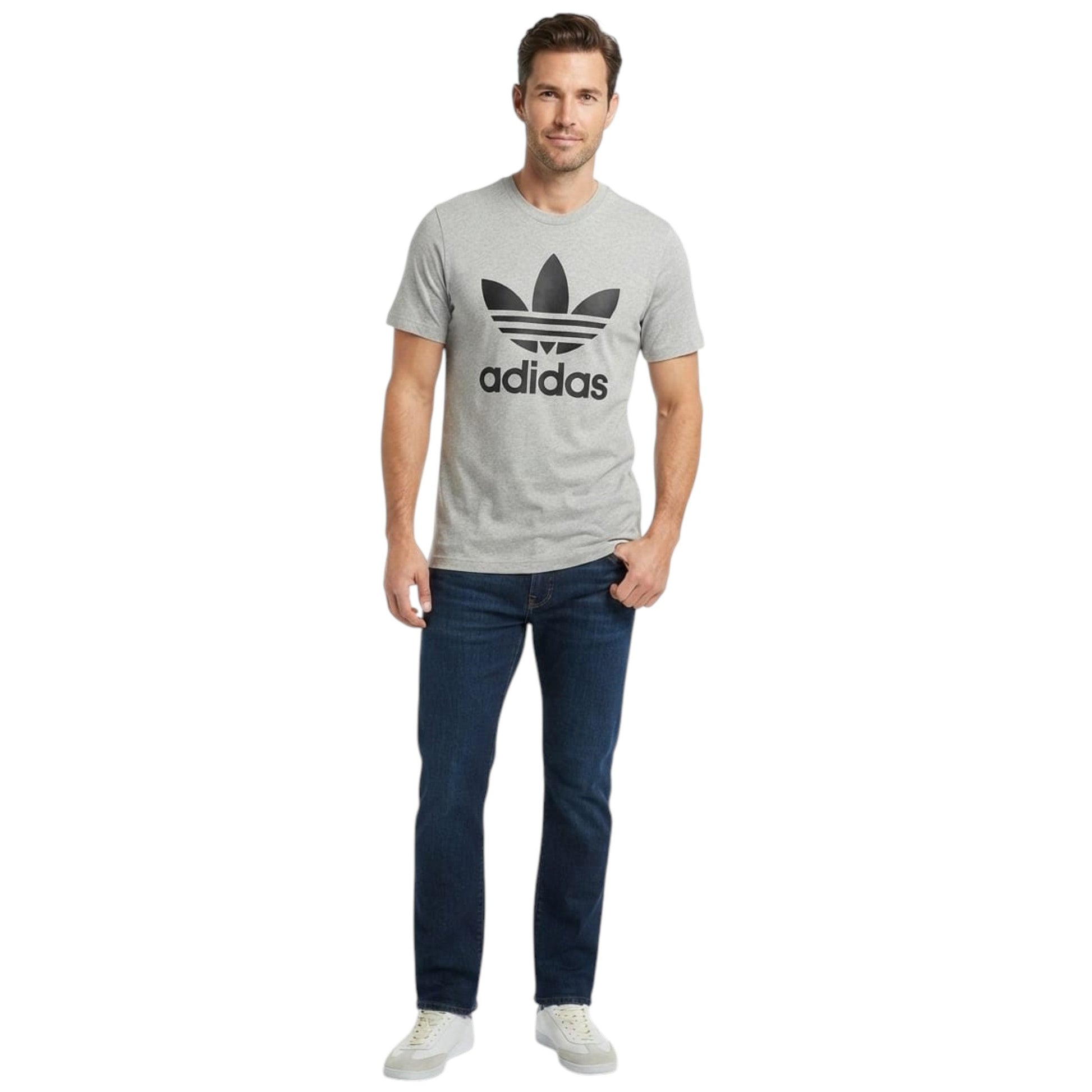 Men's Brand Logo Printed Top,Grey