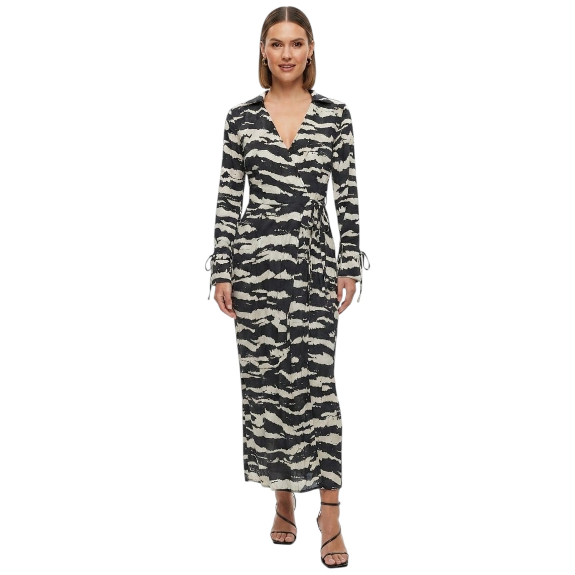 Women's Colorblocked Dress,White/Black