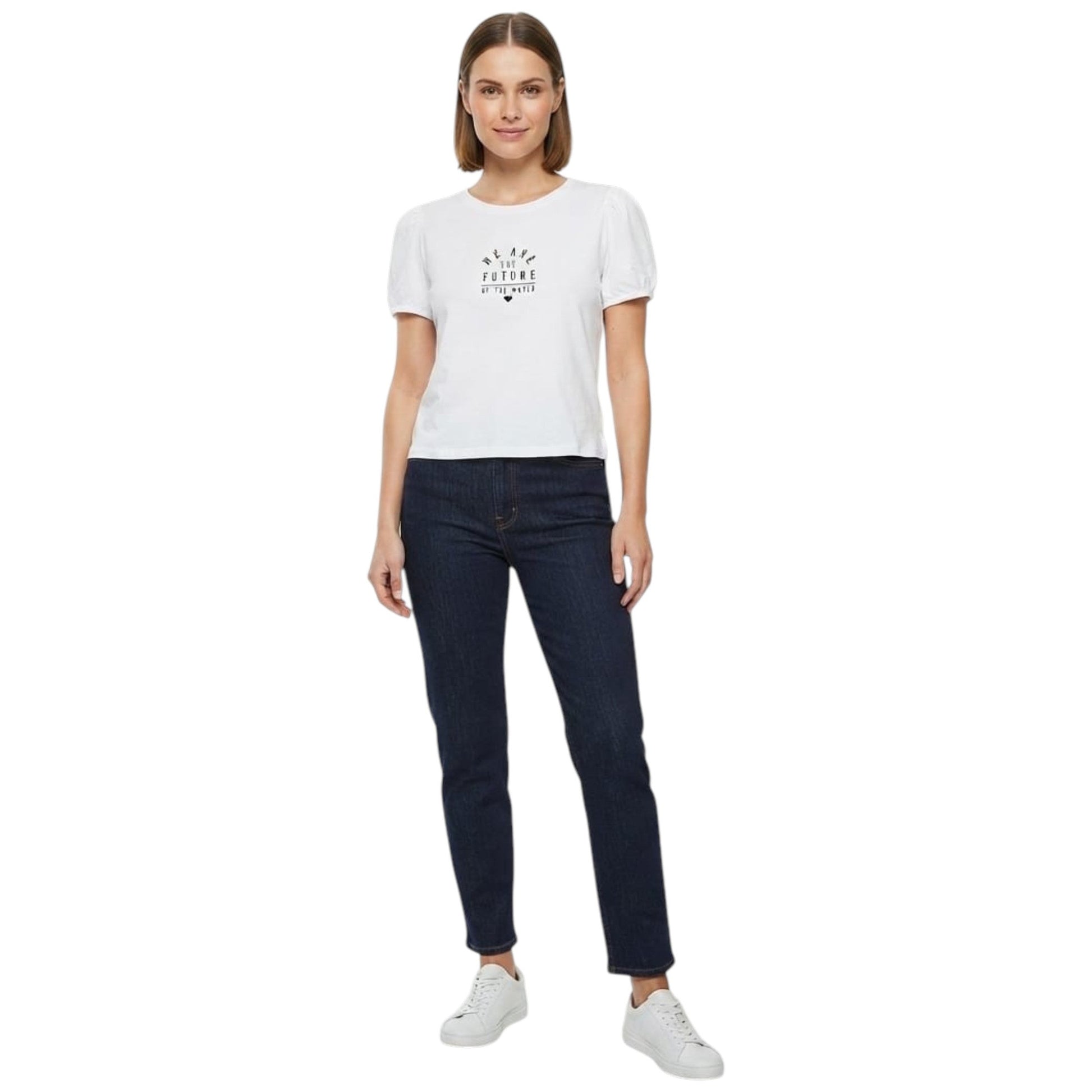 Women's Printed Top,White