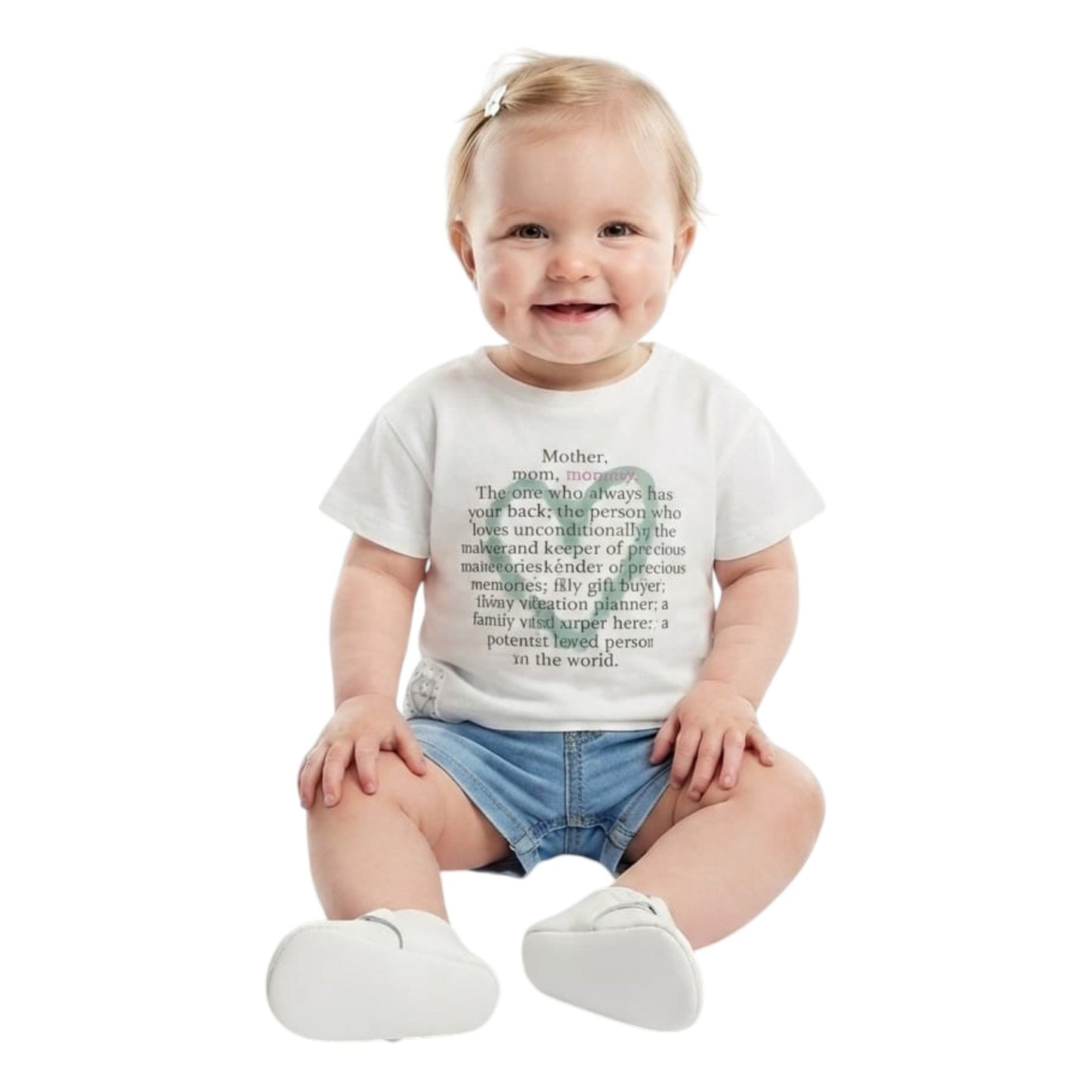 Kids Girl's Printed Top,White