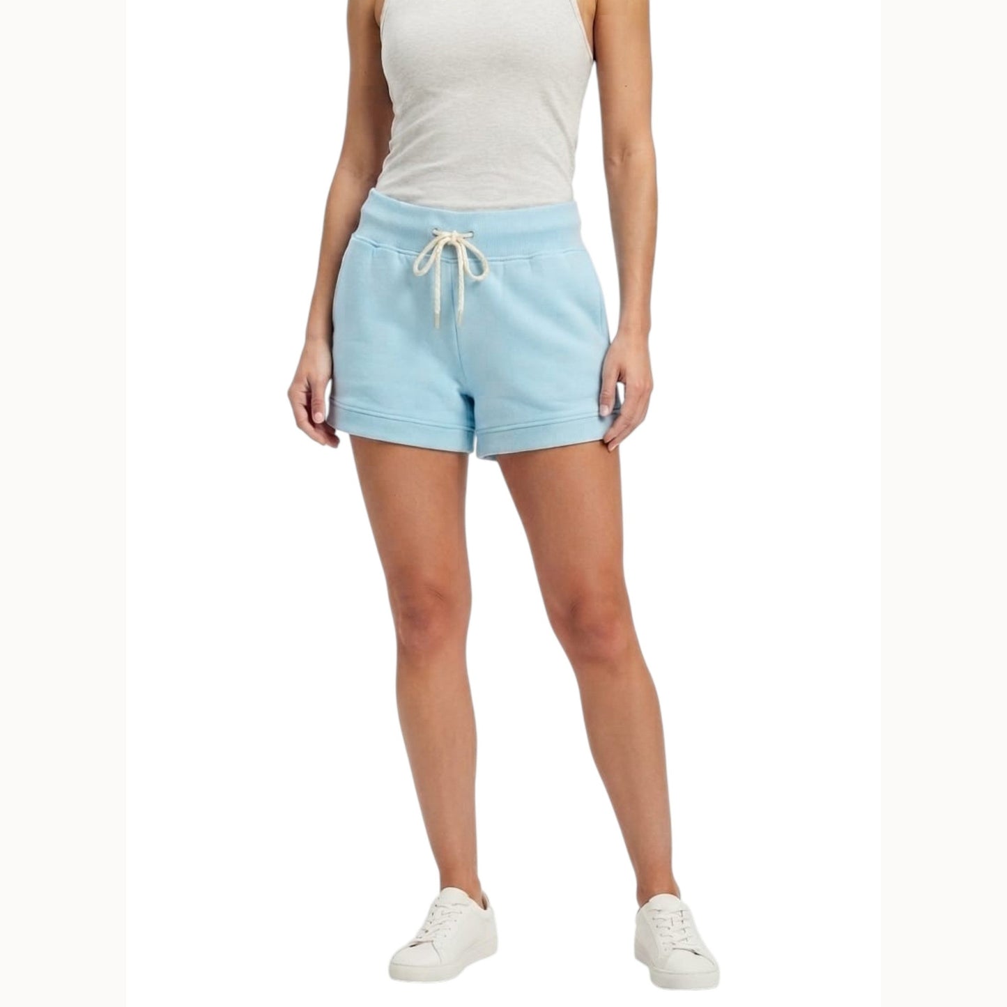 Women's Plain Short,Blue