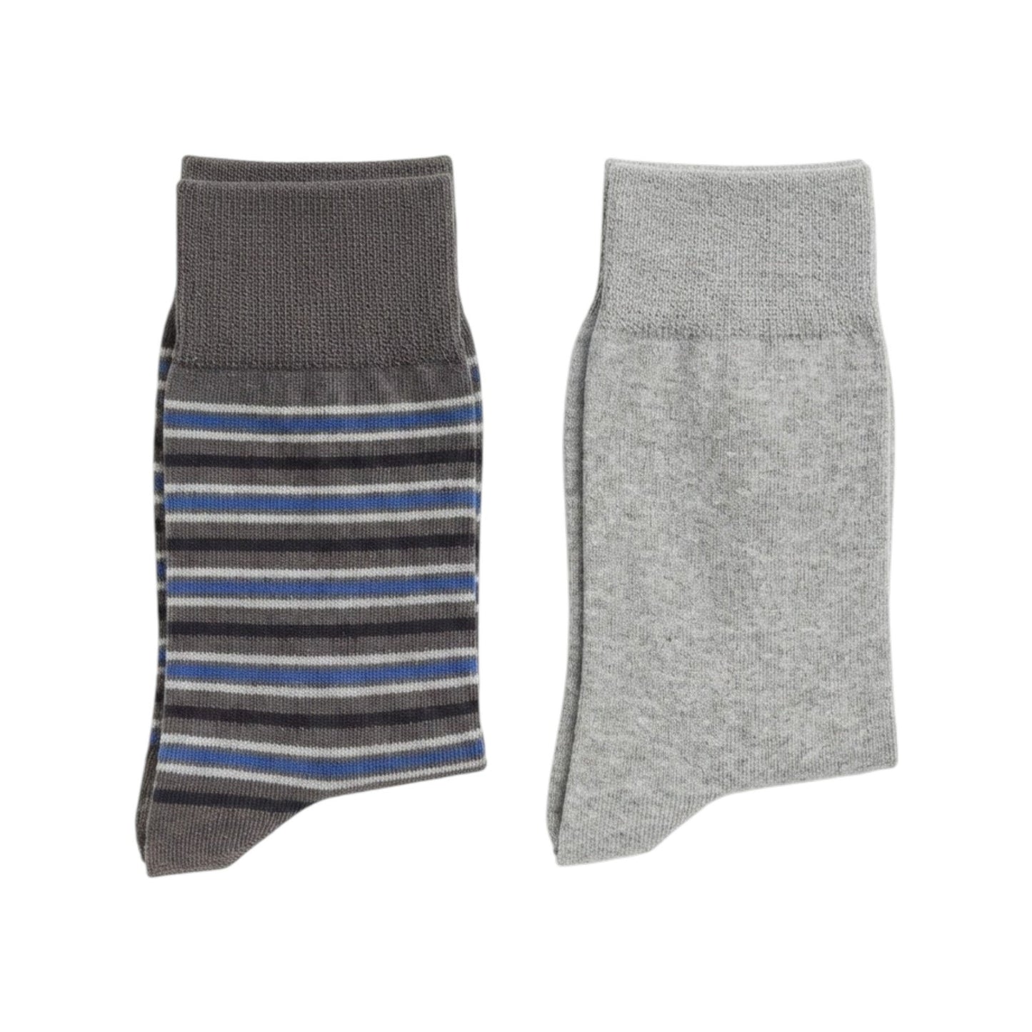 Men's Striped Socks Set 2Pieces,Multi