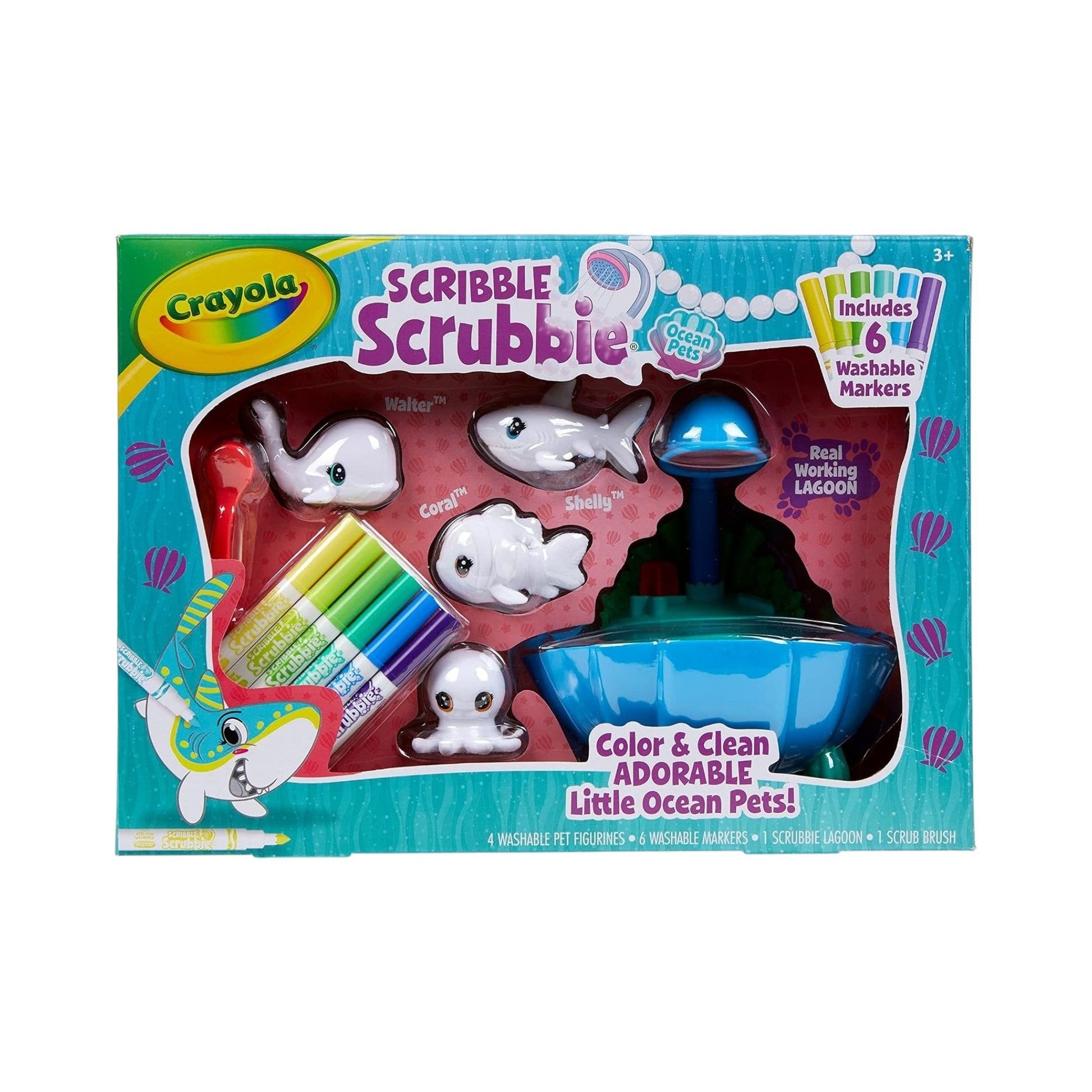 Scribble Scrubbie Pets Lagoon Playset