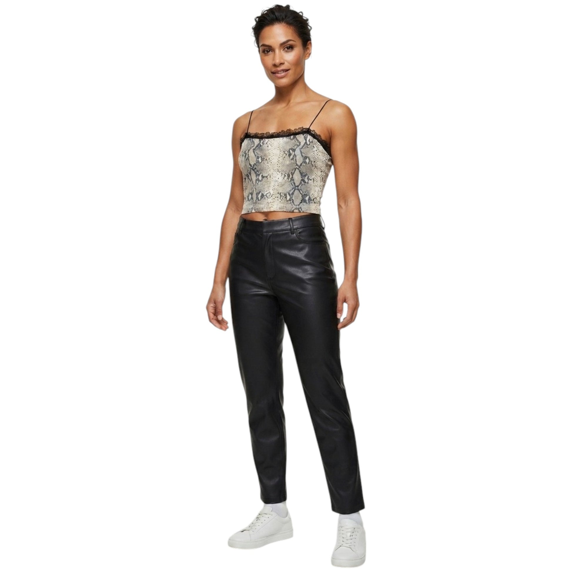 Women's Printed Crop Top,Multi