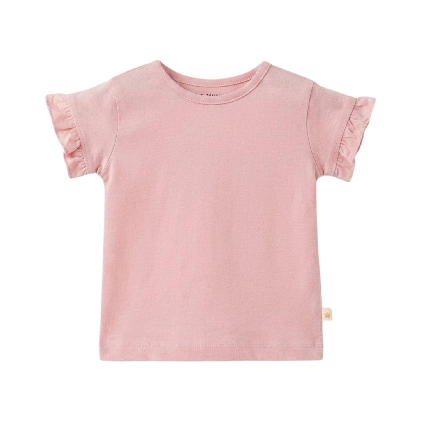 Kids Girl's Plain Solid Top,Pink