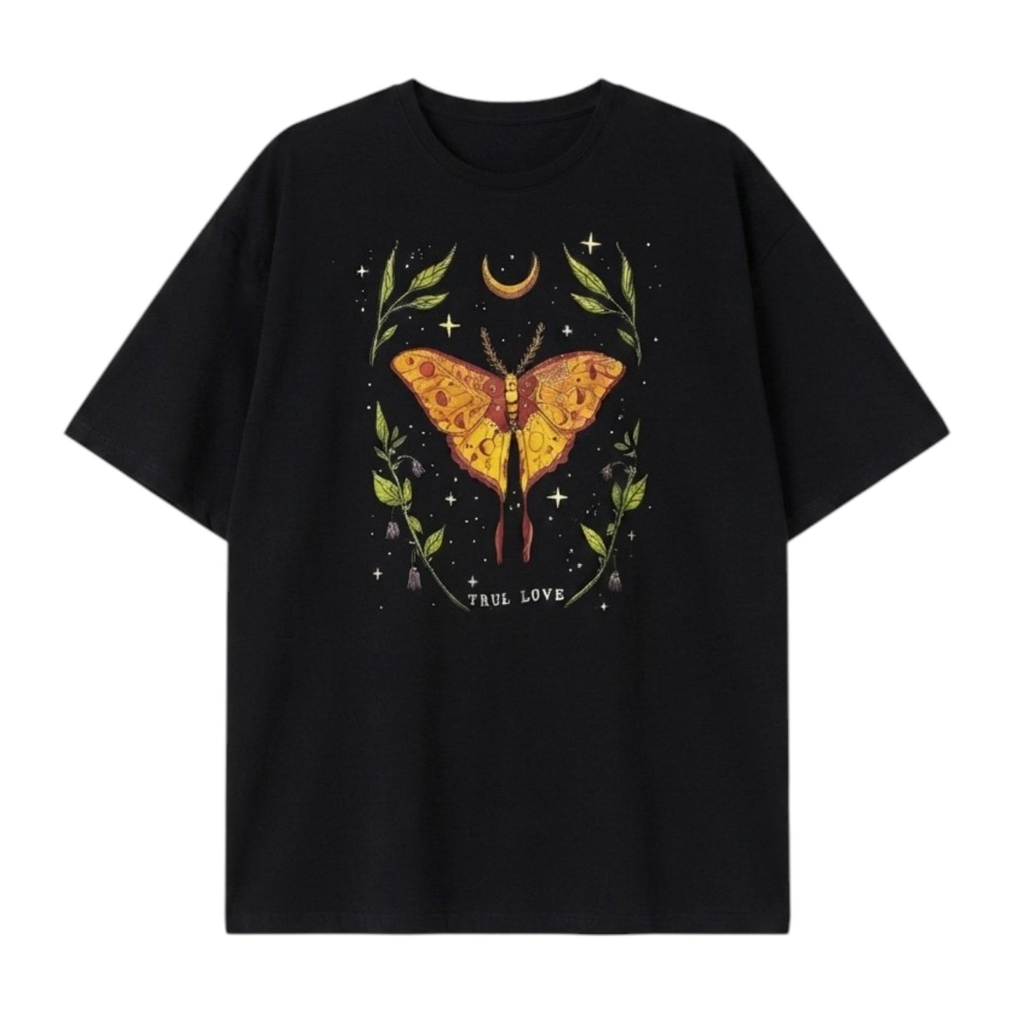 Women's Printed Top,Black