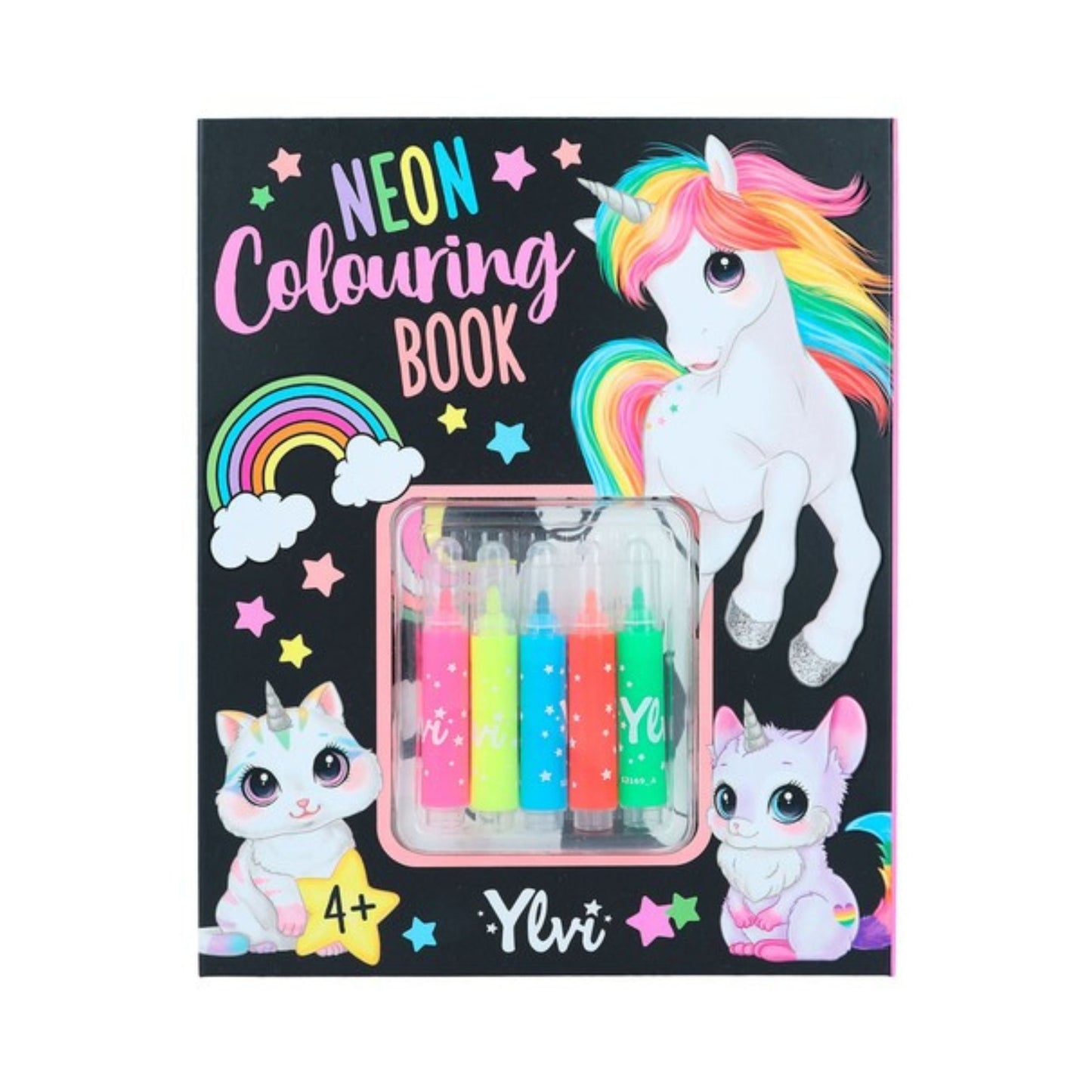 Ylvi Neon Coloring Book Set