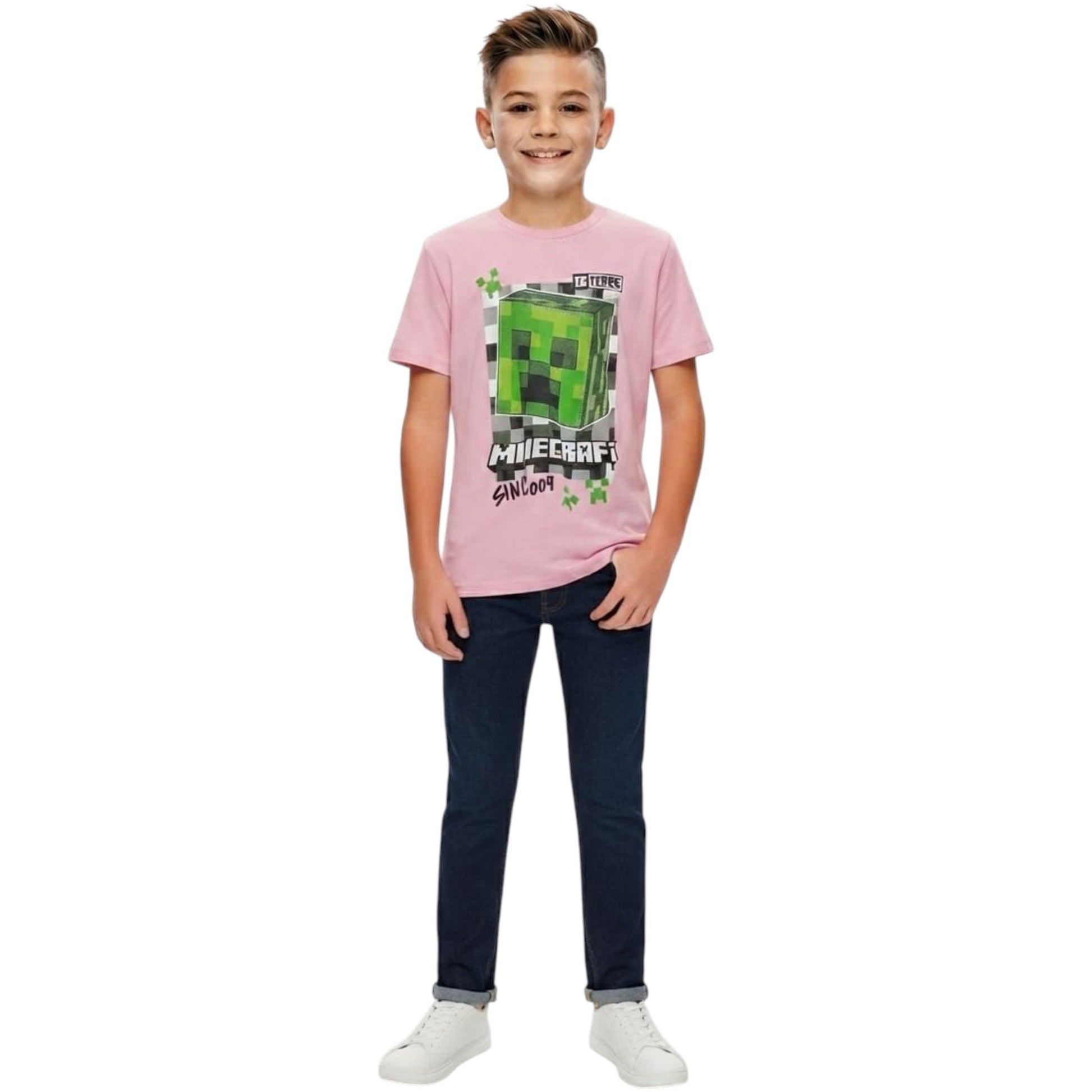 Kids Boy's Printed Top,Pink