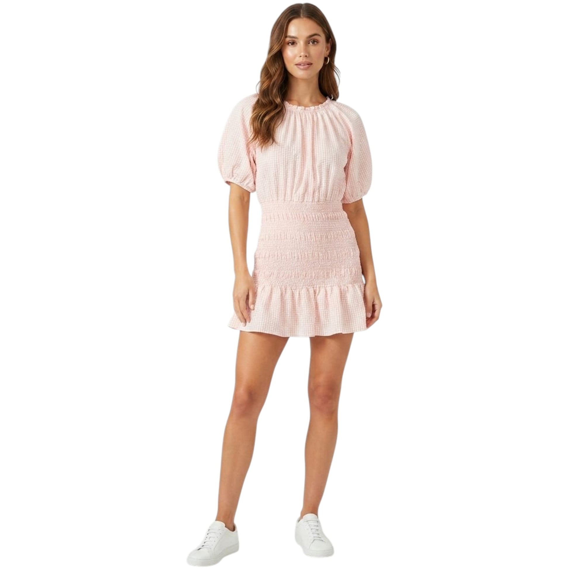 Women's Textured Dress Open Back,Multi