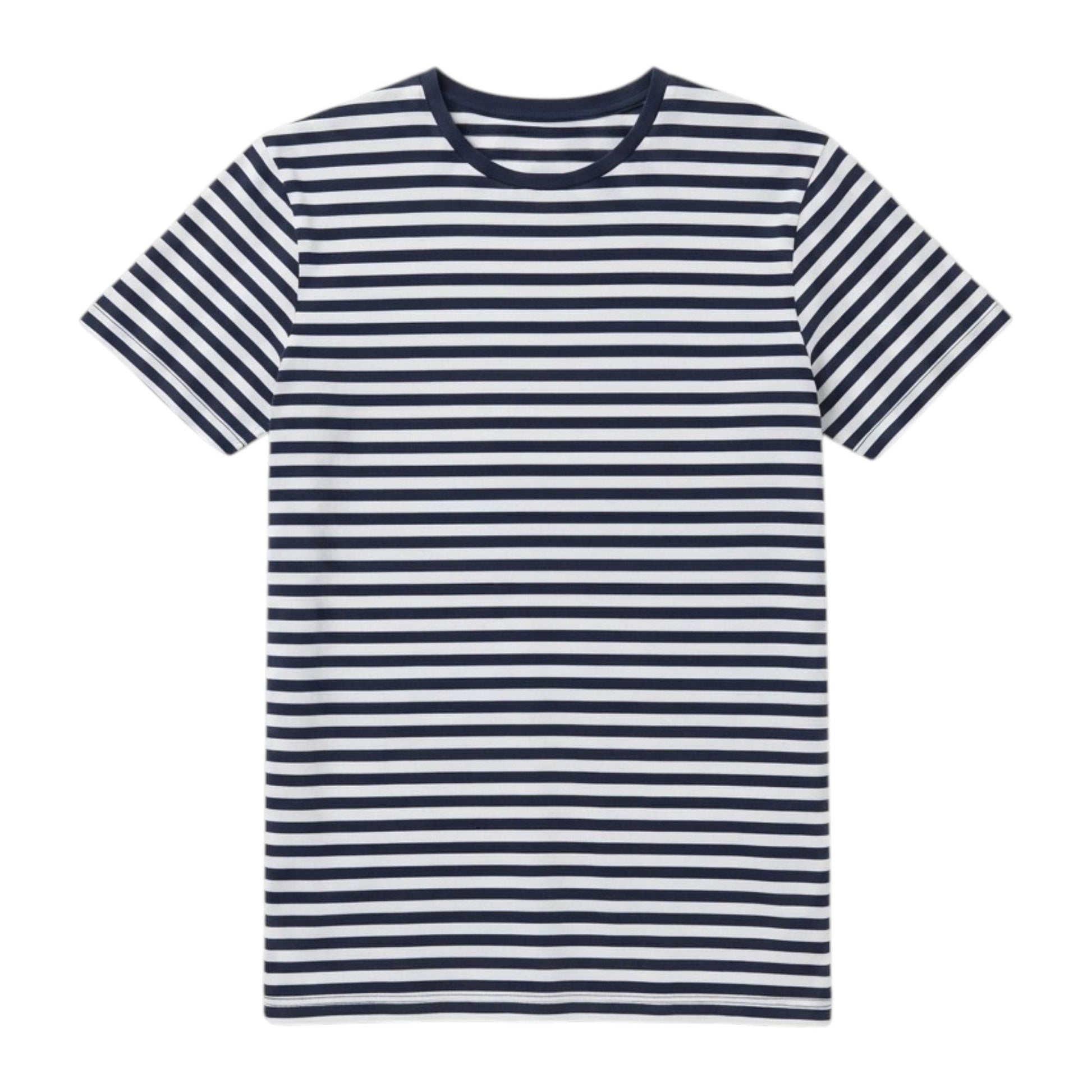 Kids Boy's Striped Top,White/Navy