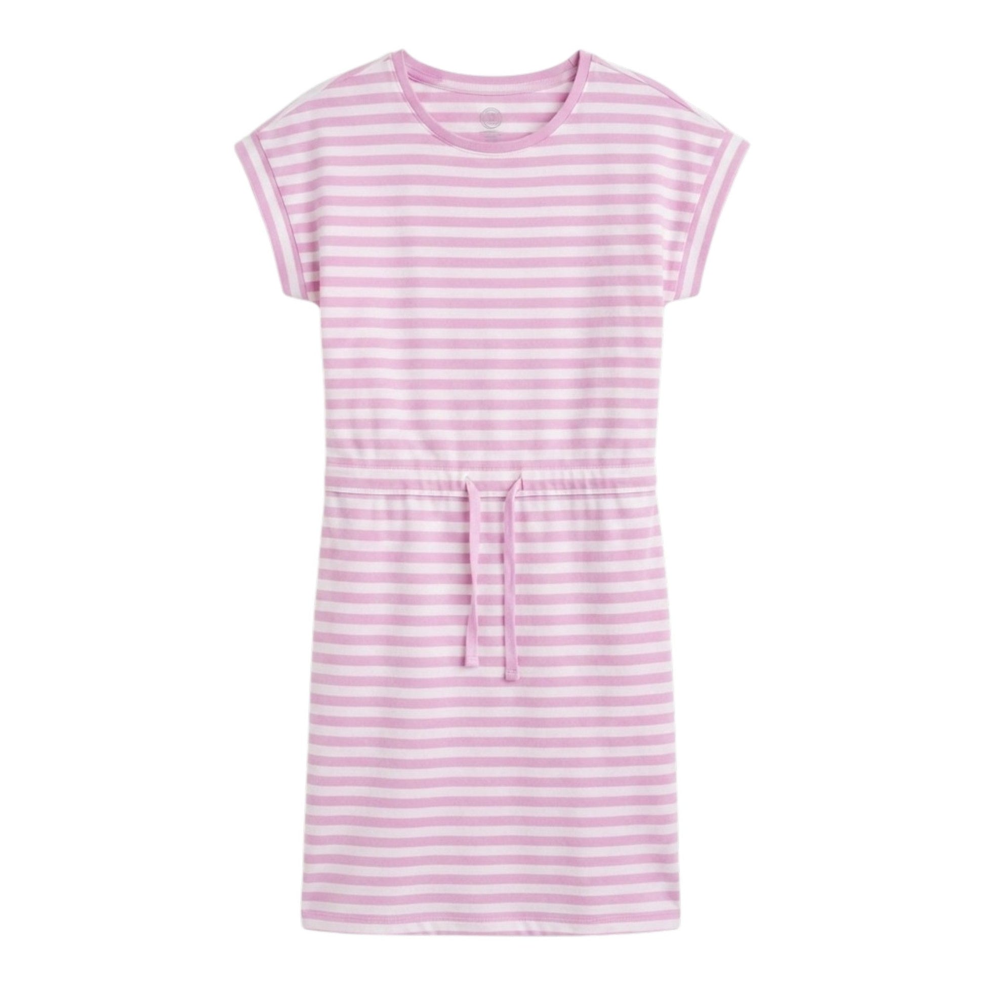 Kids Gil's Striped Dress,Purple/White