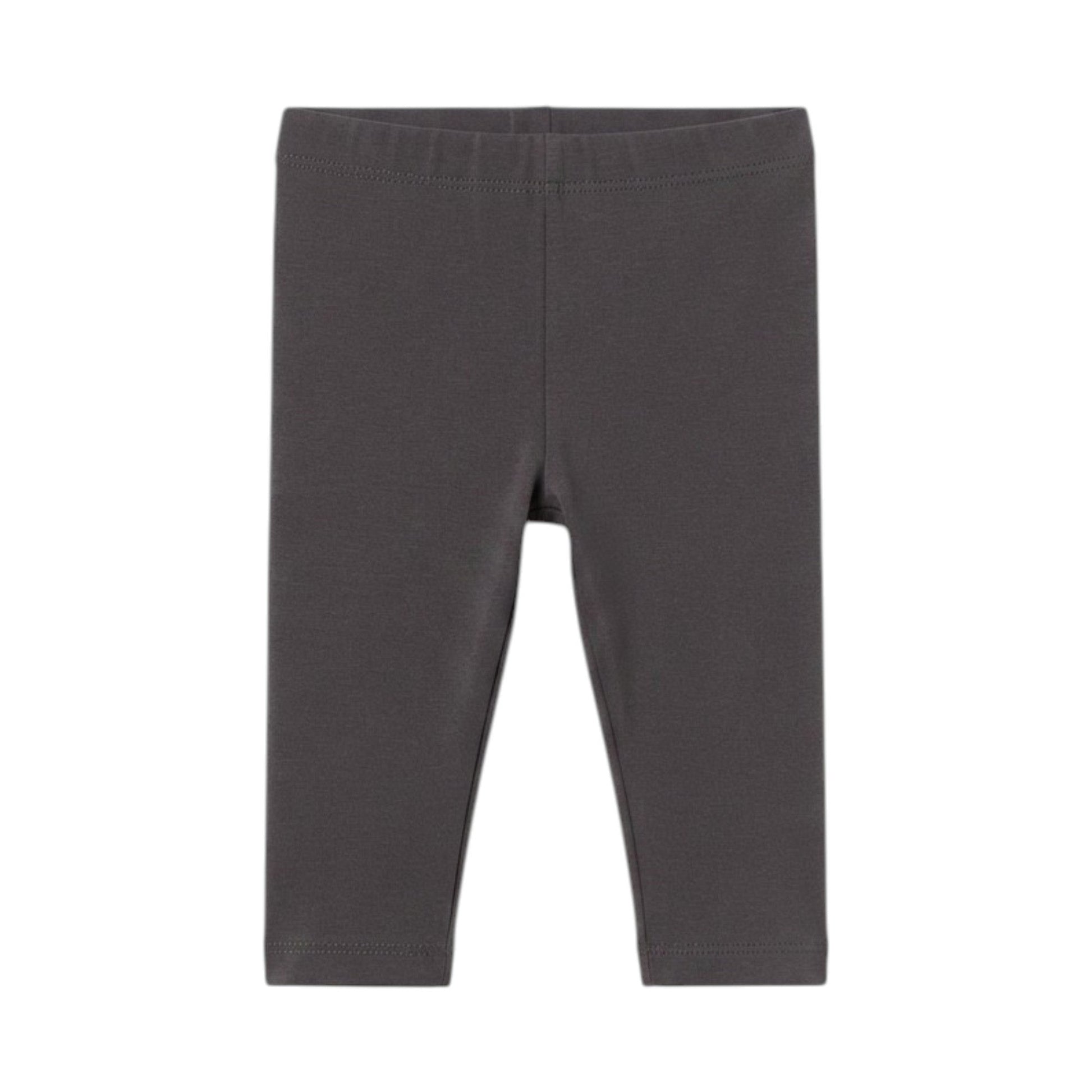 Kids Girl's Plain Solid Pant,Dark Grey