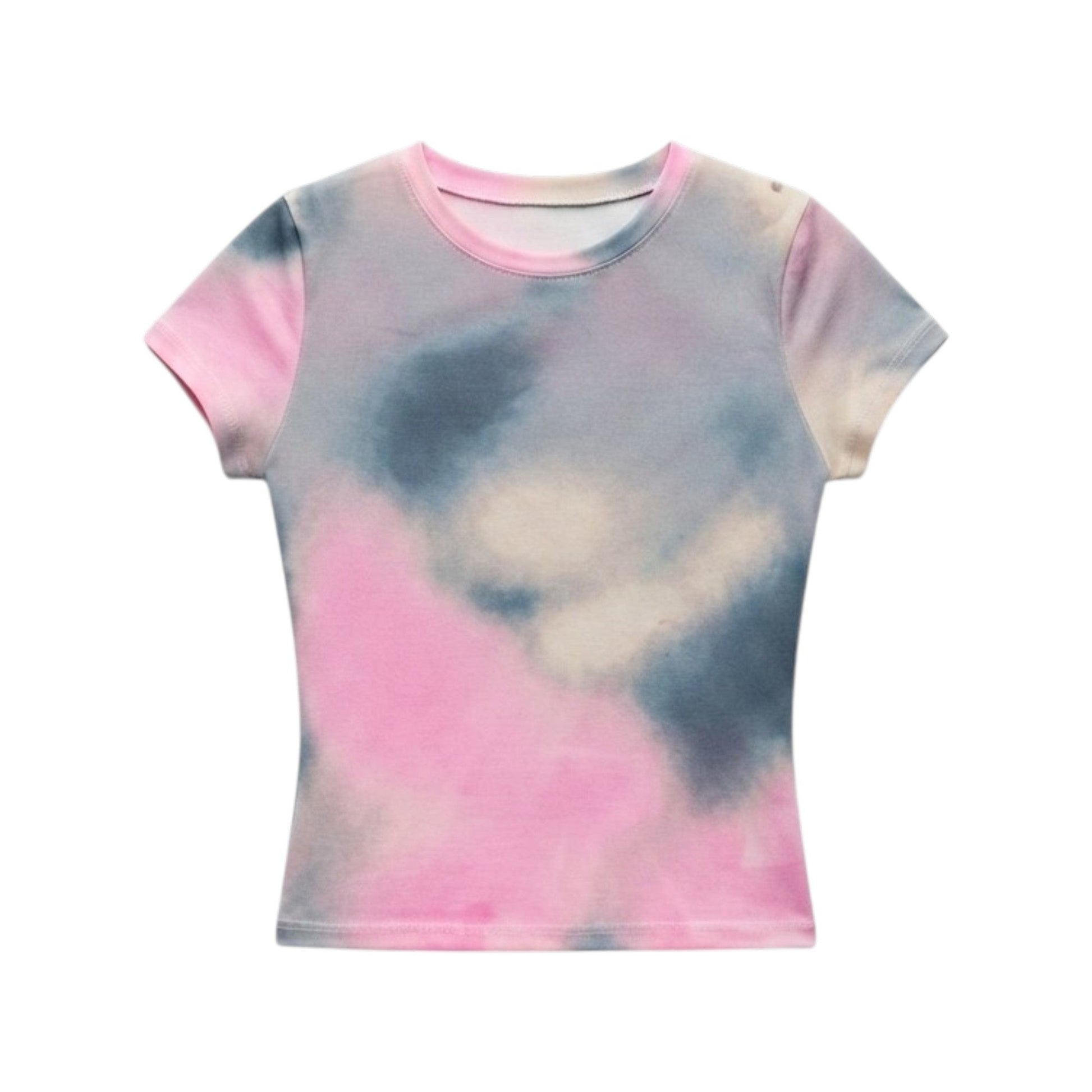 Women's Colorblocked Mesh Top,Multi