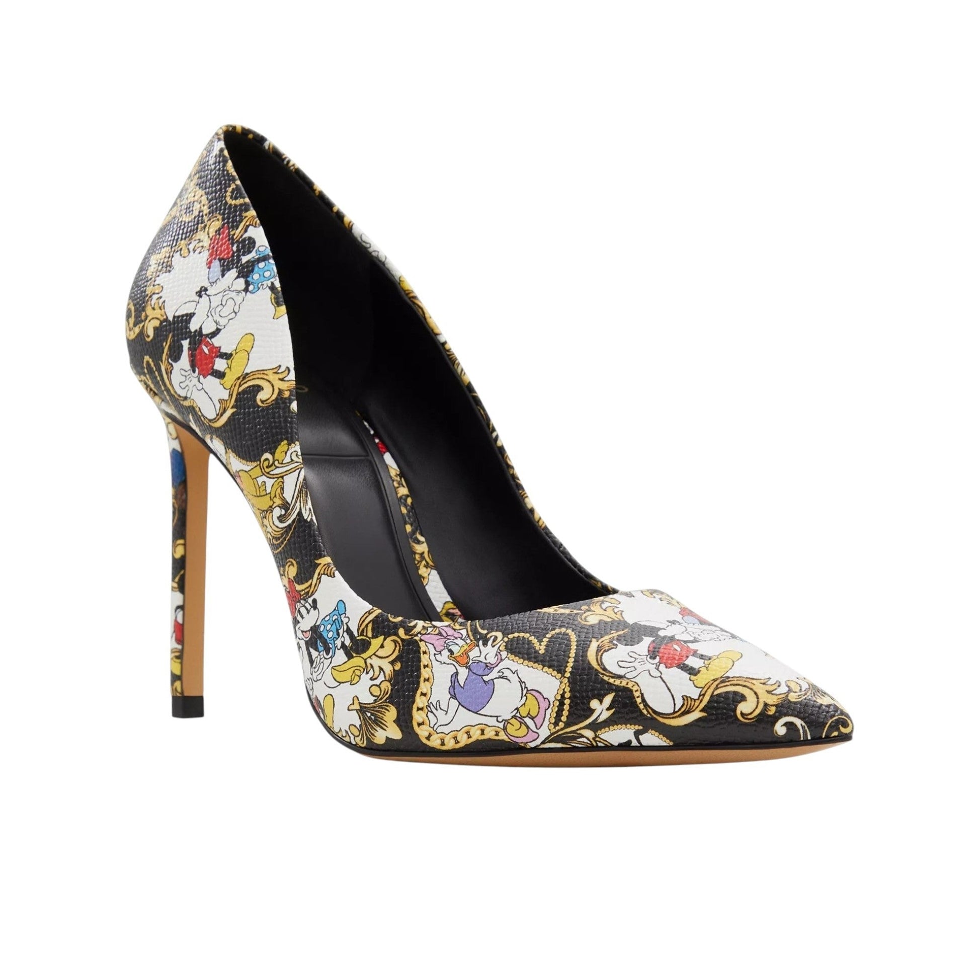 Women's Printed Heeled Shoes,Multi