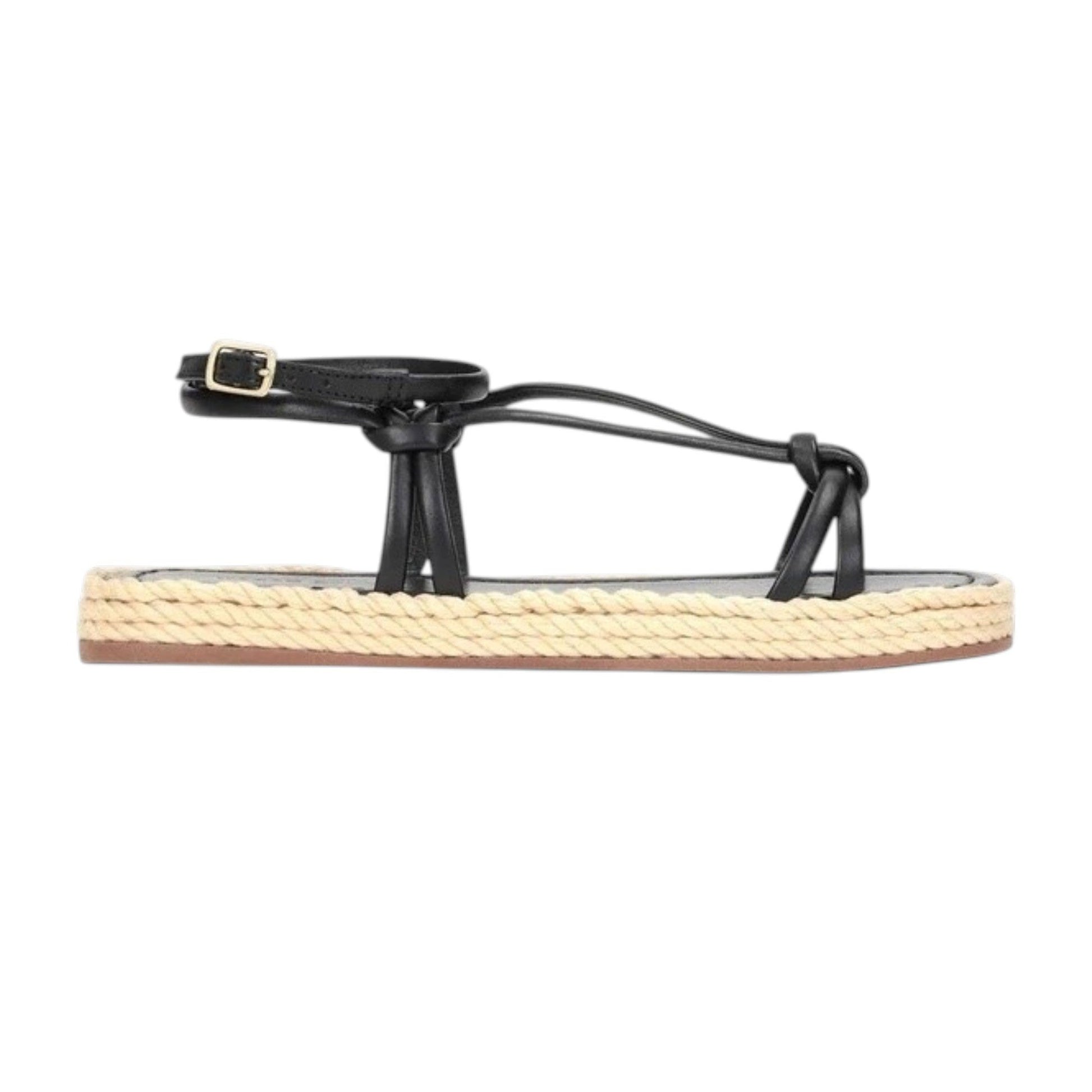 Women's Plain Espadrille Sandals,Black