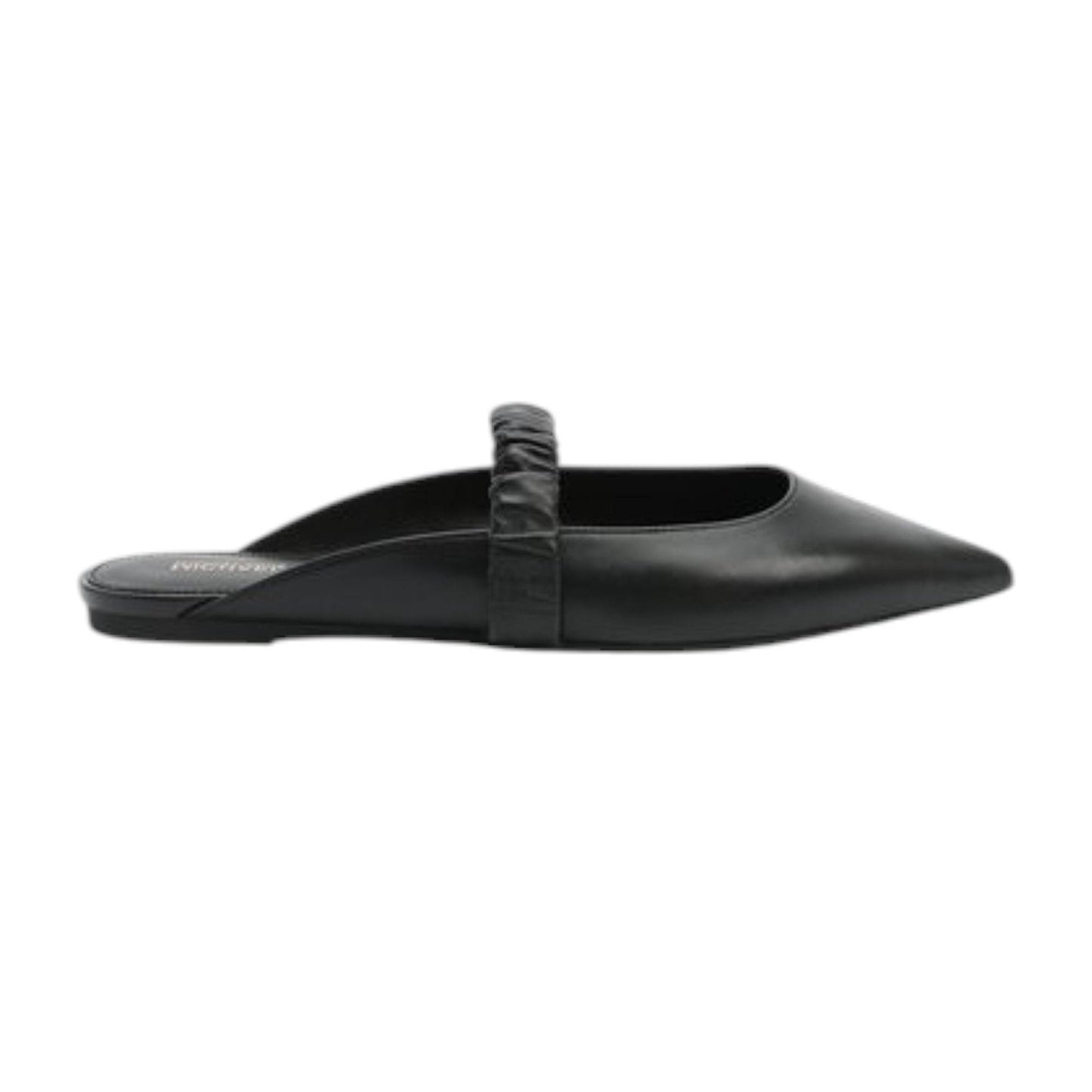 Women's Plain Raleigh Flex Flats Shoes,Black