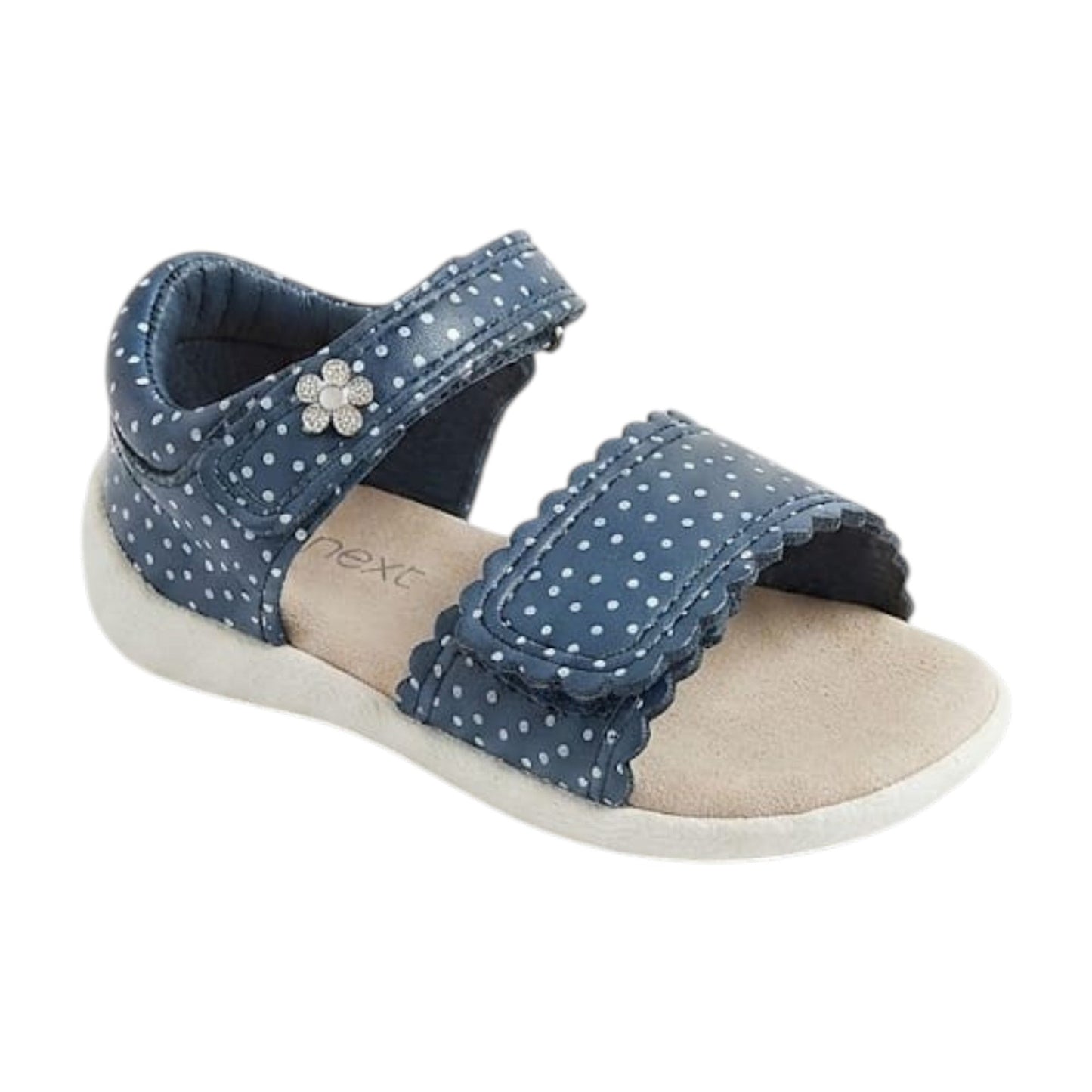 Kids Girl's Printed Sandals,Navy