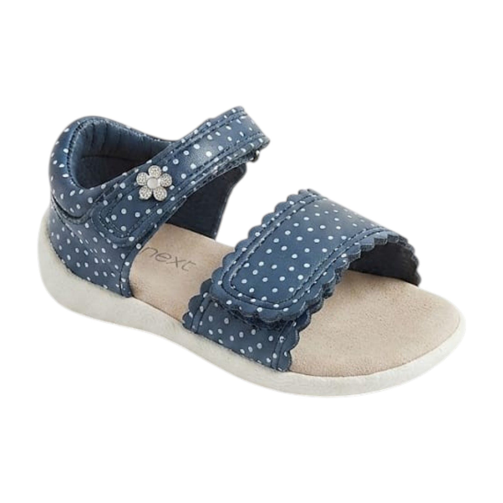 Kids Girl's Printed Sandals,Navy