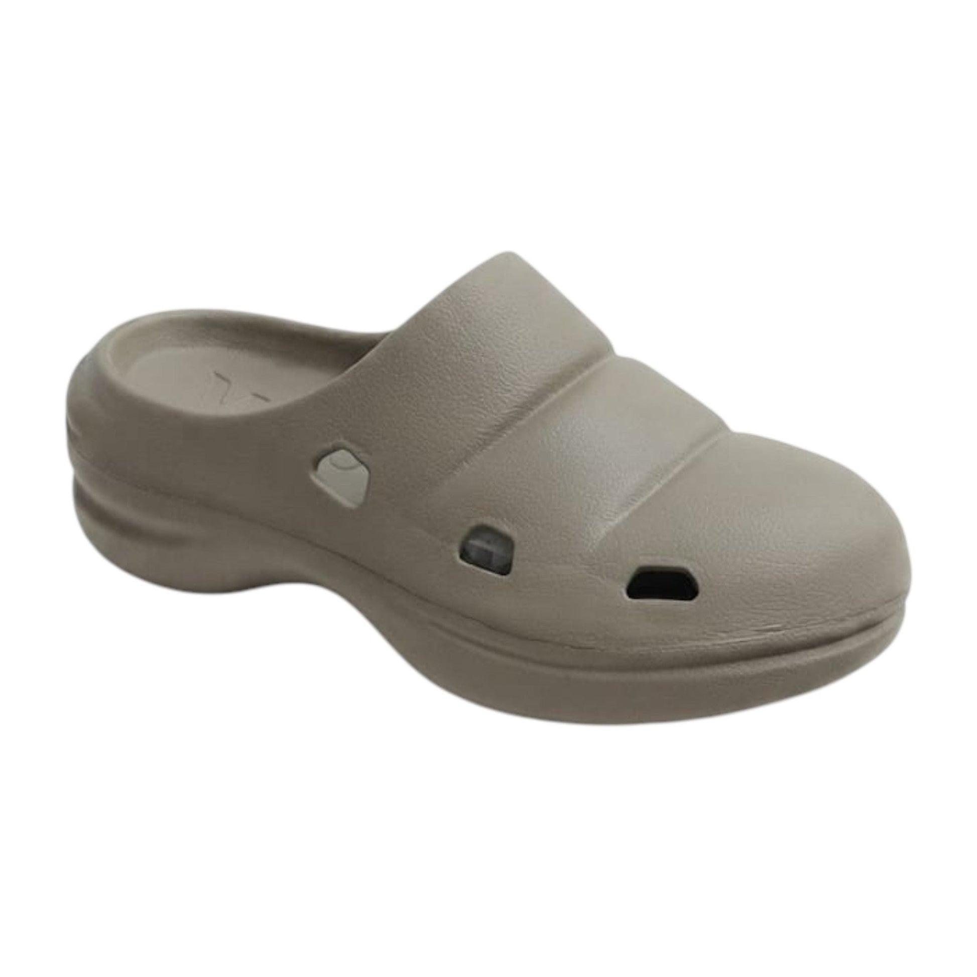 Men's Plain Slippers,Dark Khaki