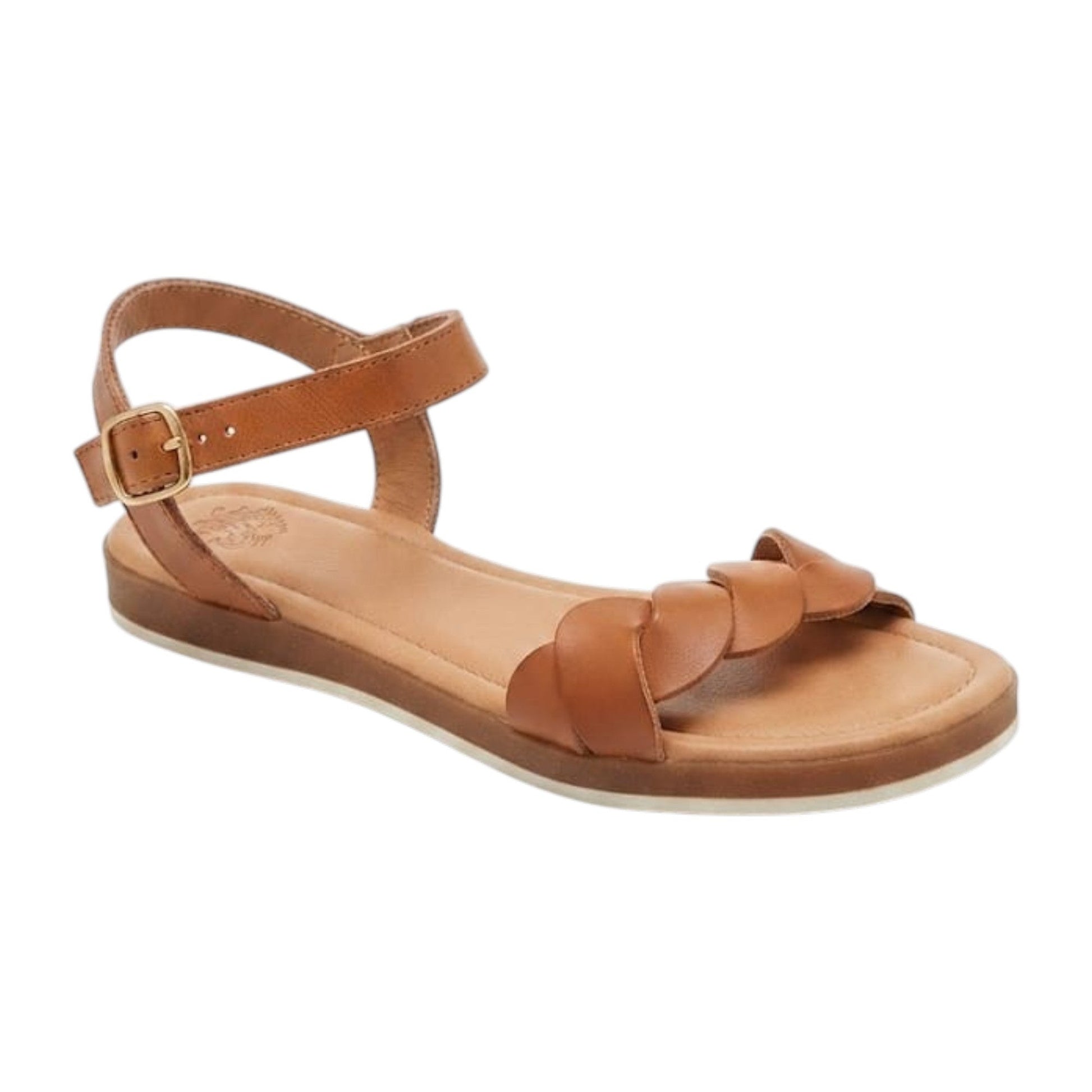 Women's Plain Sandals,Brown