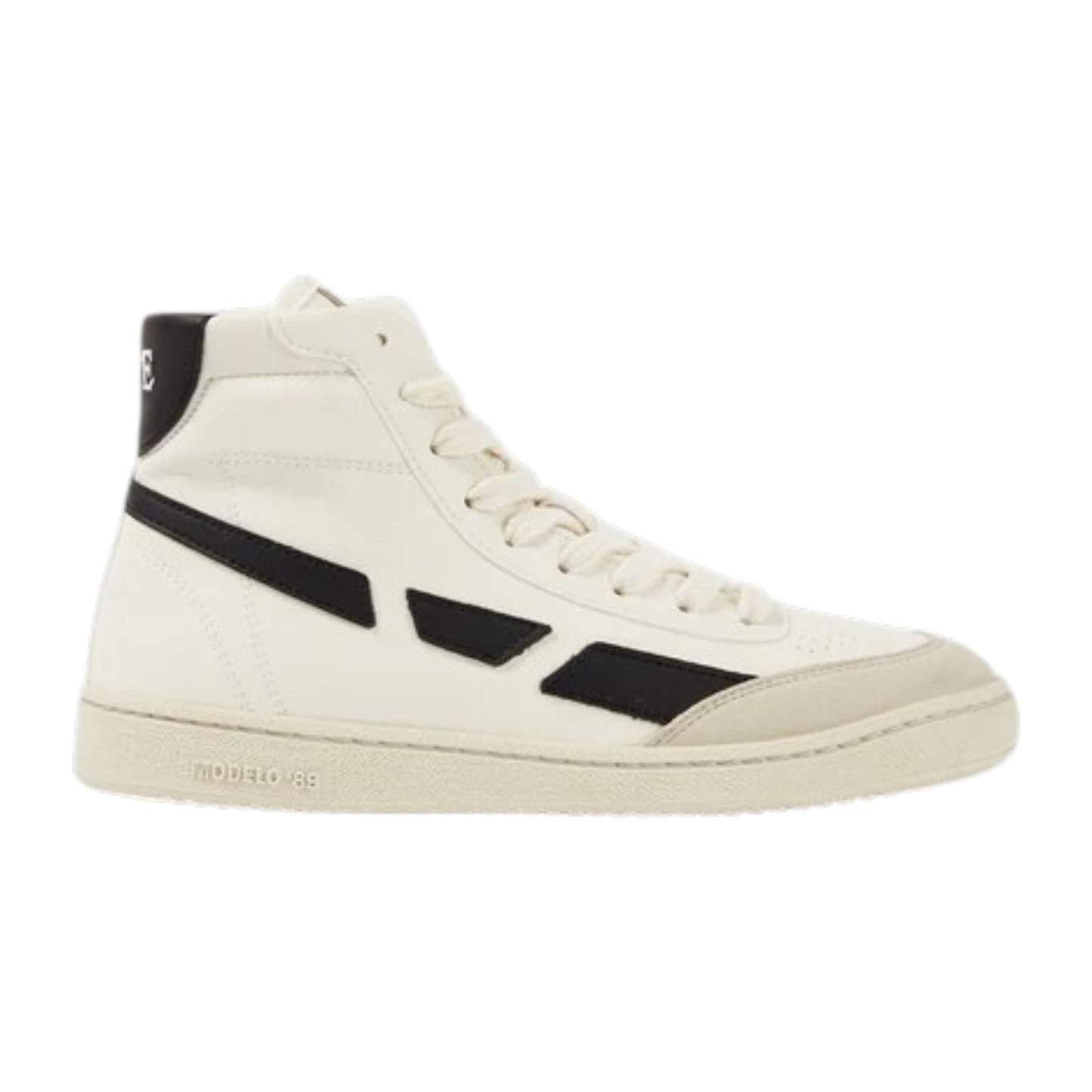 Kids Boy's Logo Patched Shoes High Top,Off White
