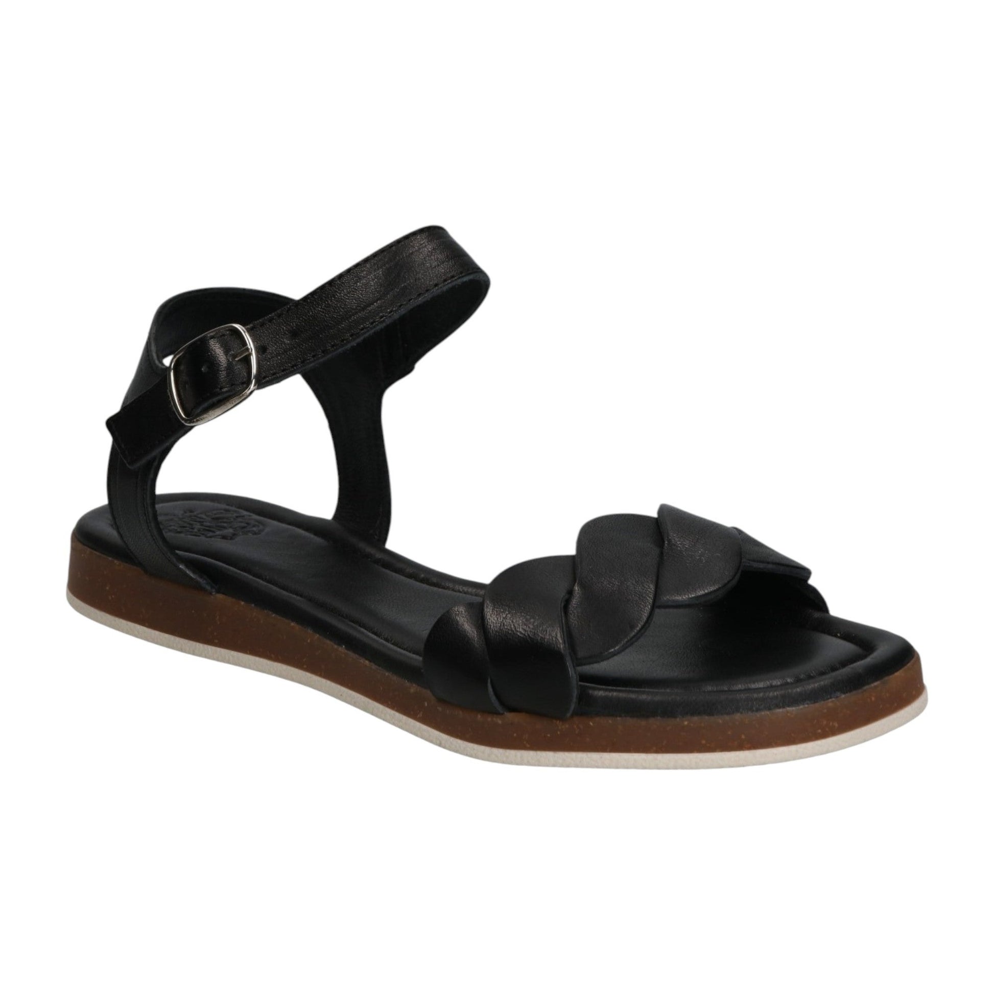 Women's Plain Sandals,Black