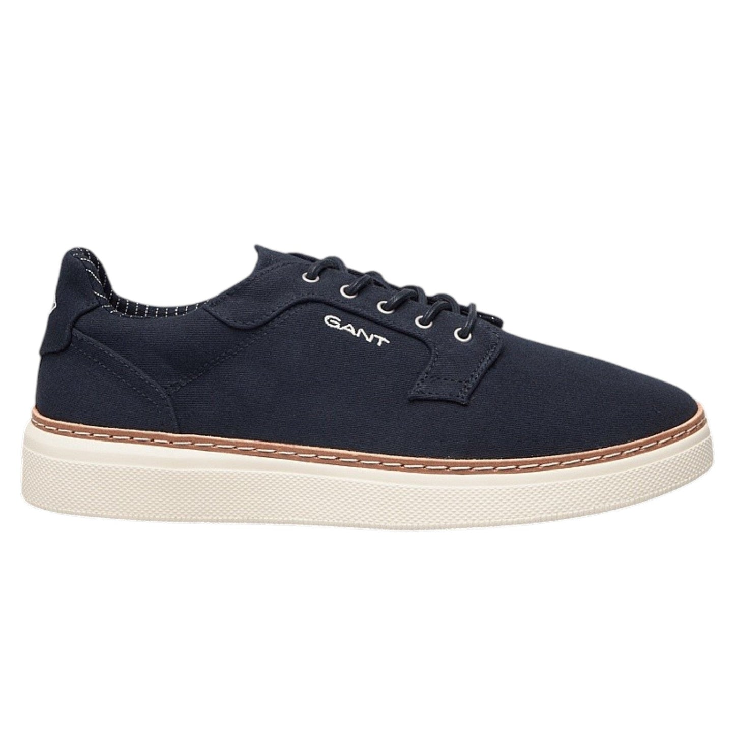 Men's Logo Patched Shoes,Navy