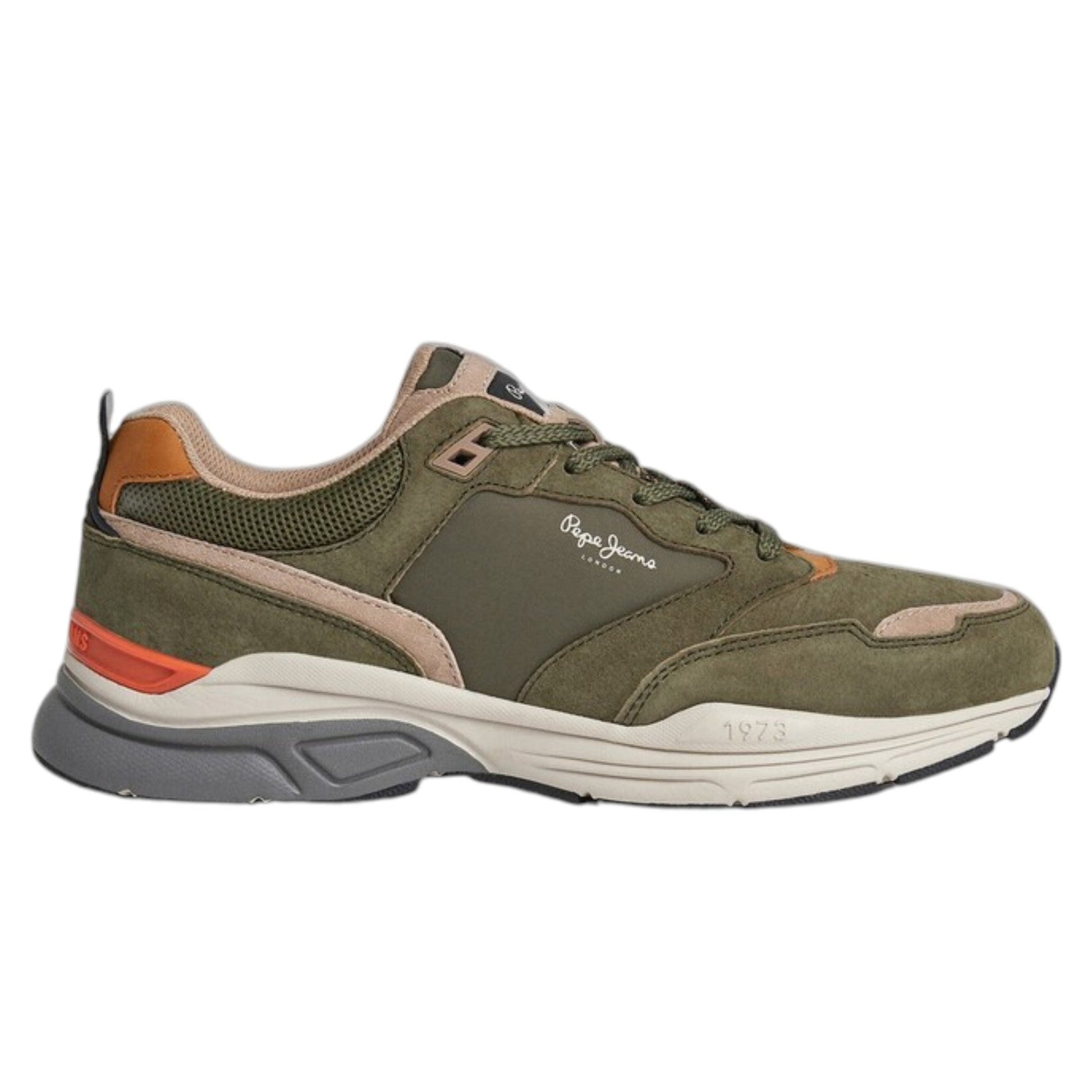 Men's Textured Shoes,Olive