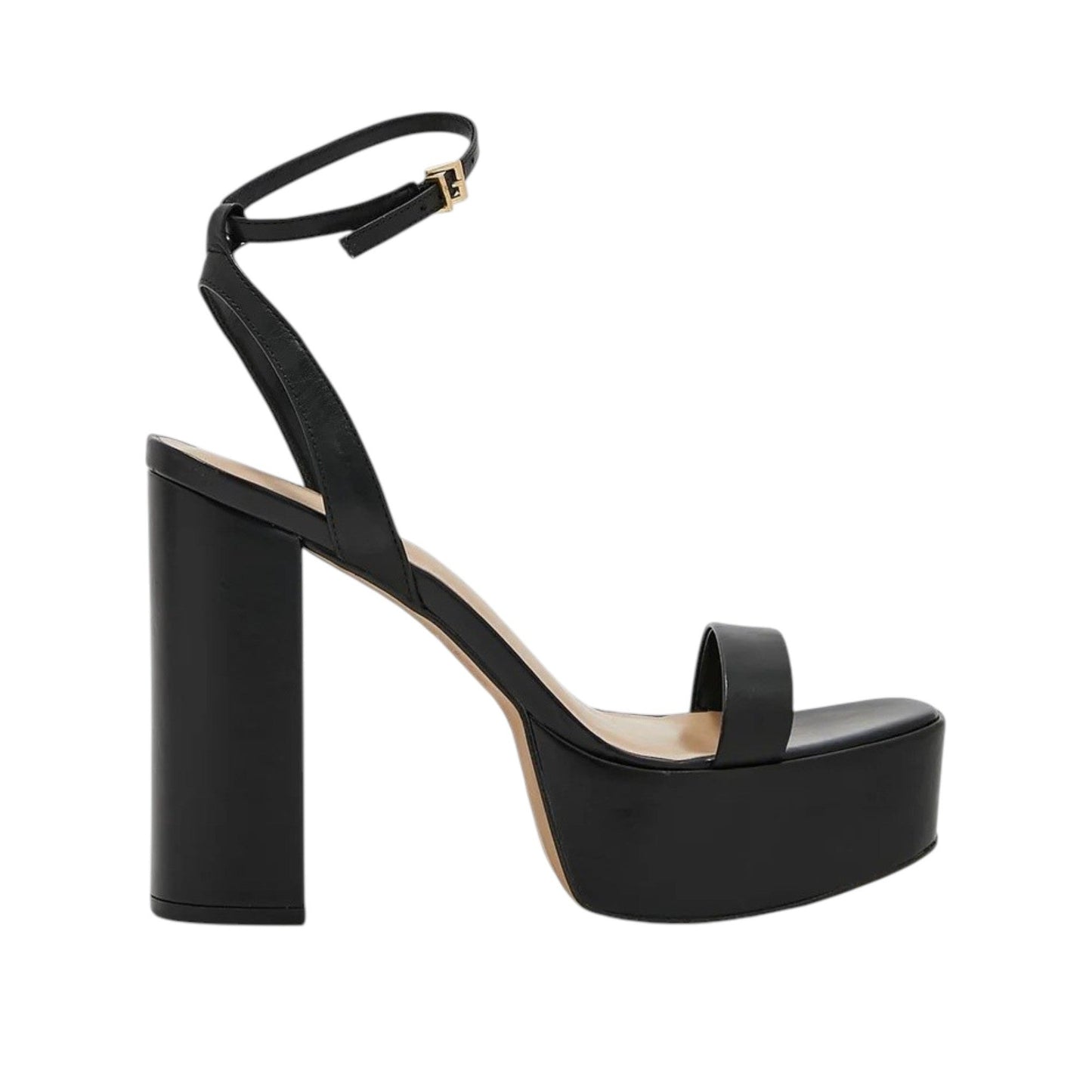 Women's Plain Heeled Shoes,Black