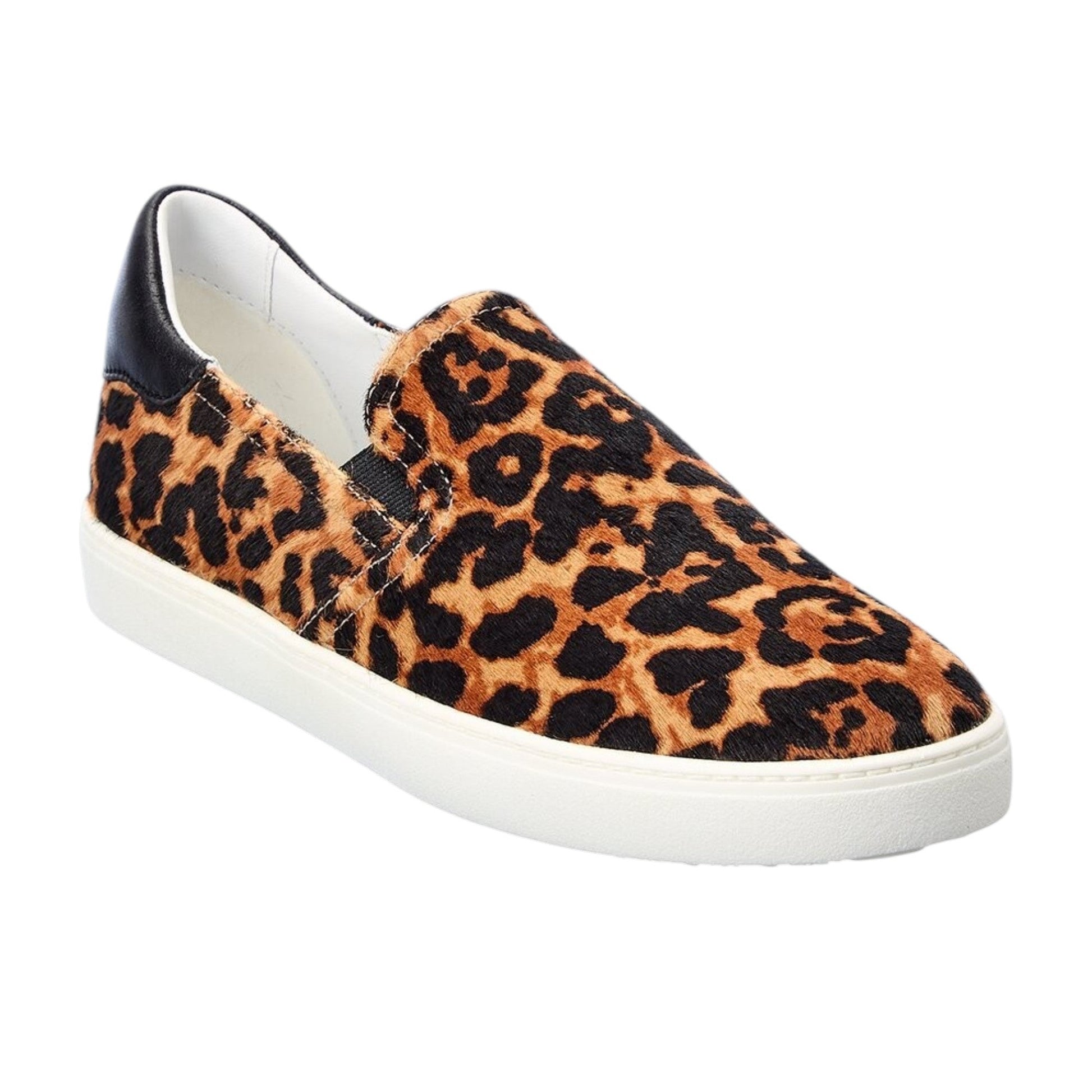 Women's Leopard Printed Calf-Hair Shoes,Multi