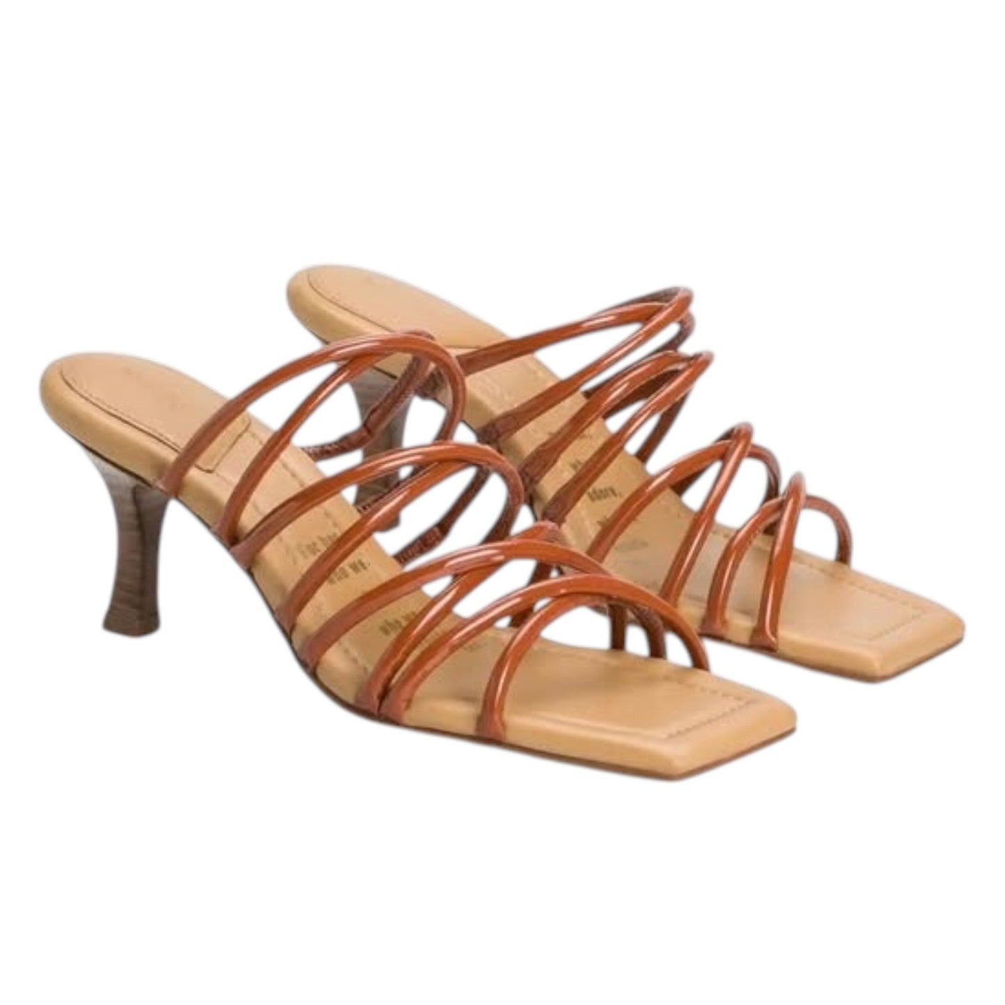 Women's Plain Heeled Shoes,Brown