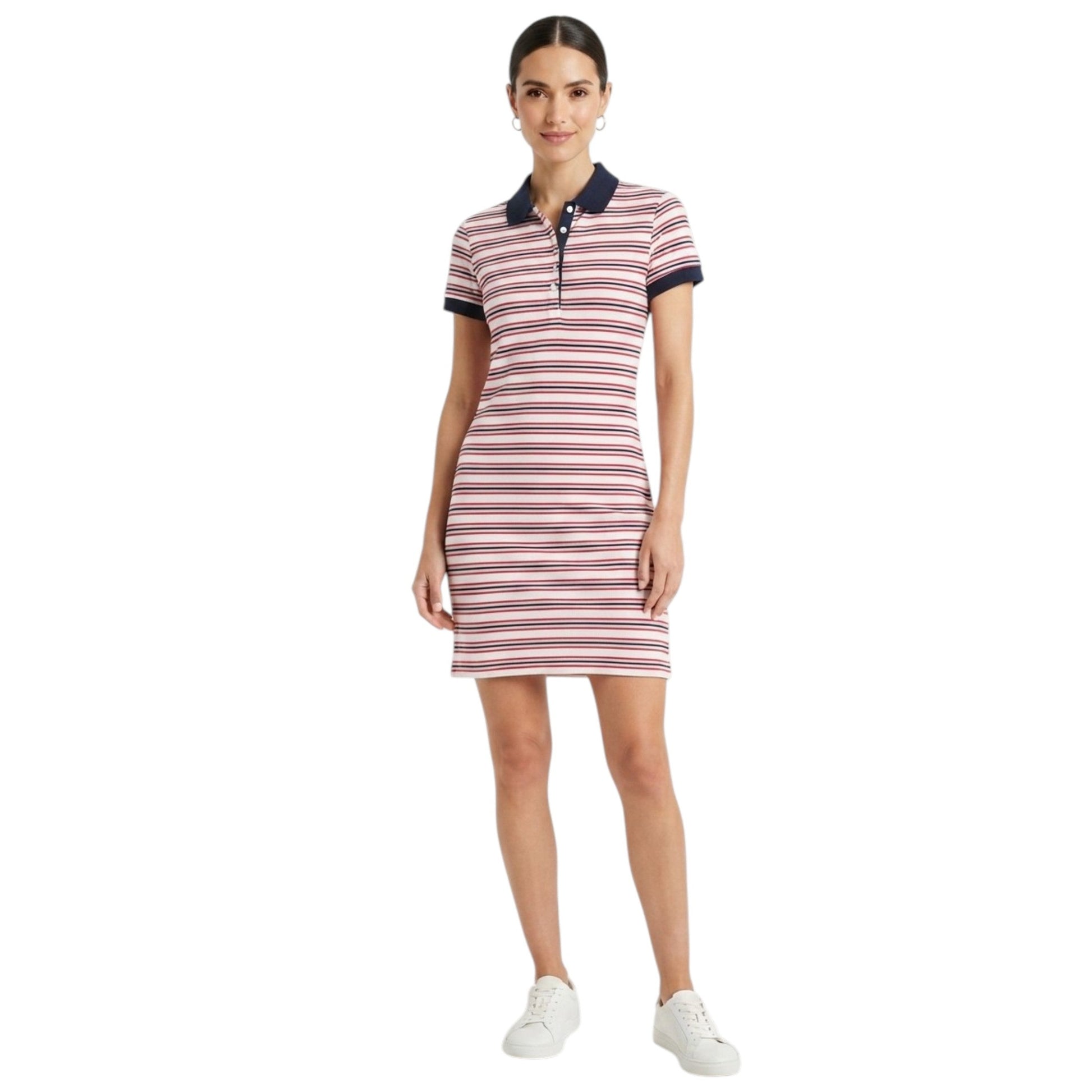 Women's Stripped Dress,Multi