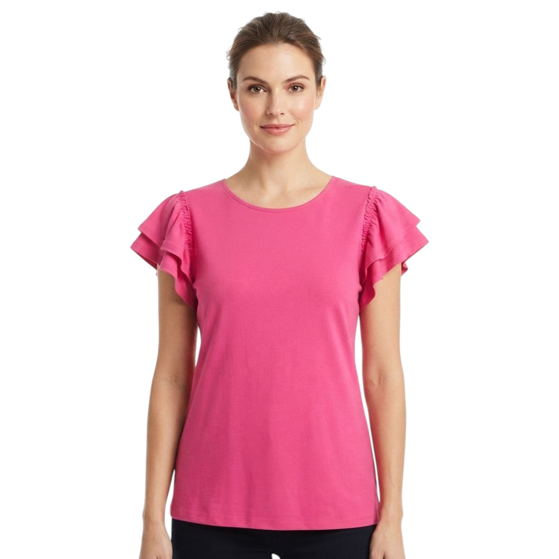 Women's Plain Top,Pink