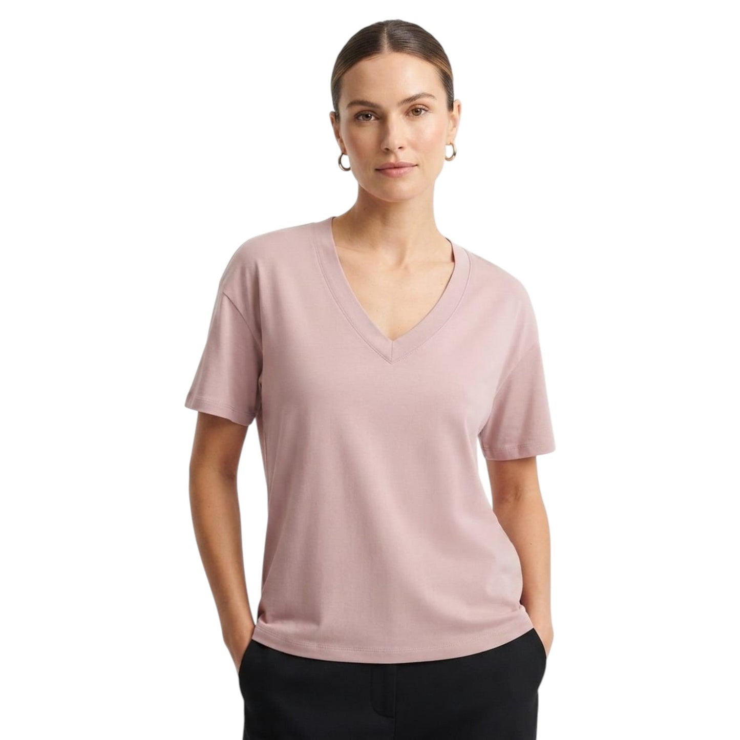 Women's Plain Top,Pink