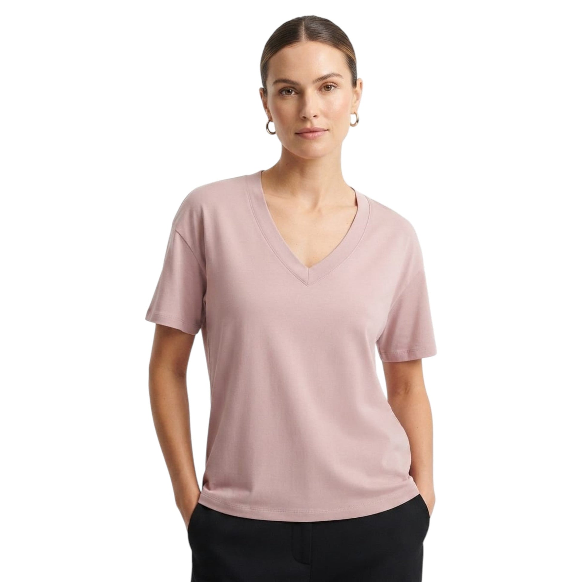 Women's Plain Top,Pink