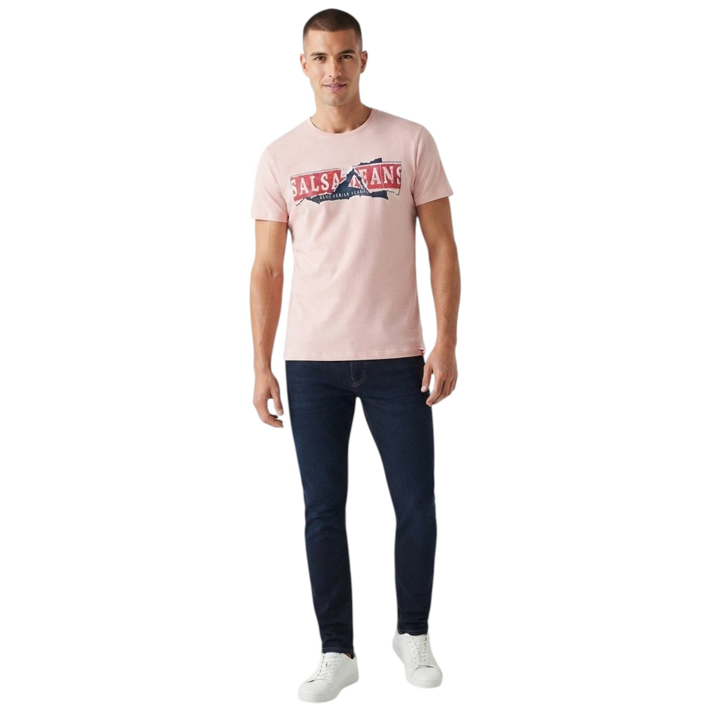 Men's Printed Top,Pink