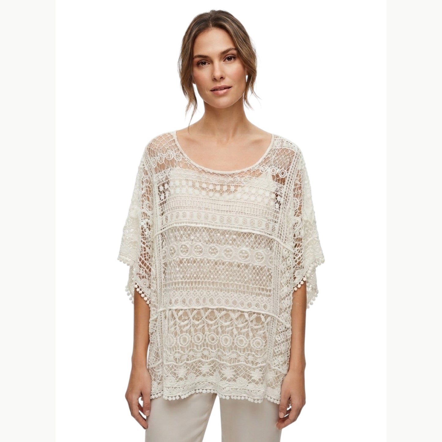 Women's Lace Top,White