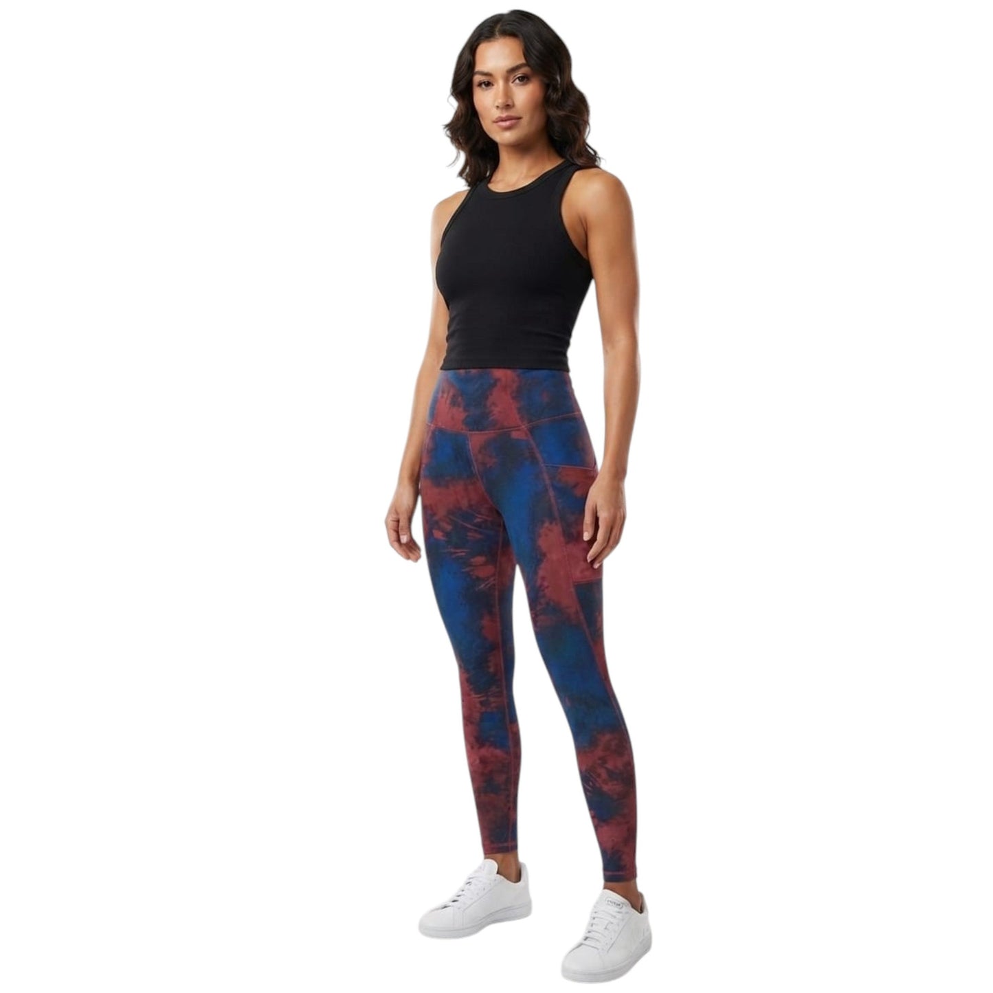 Women's Colorblocked Legging,Multi