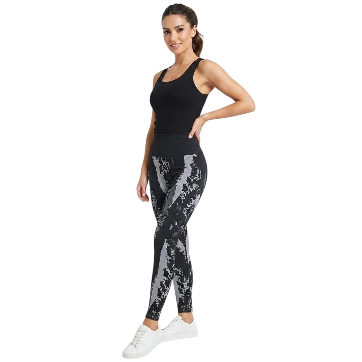 Women's Printed Legging,Multi