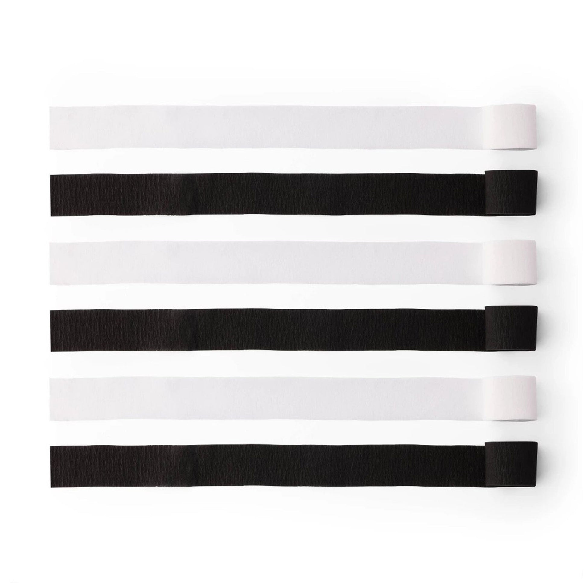 Black And White Streamers