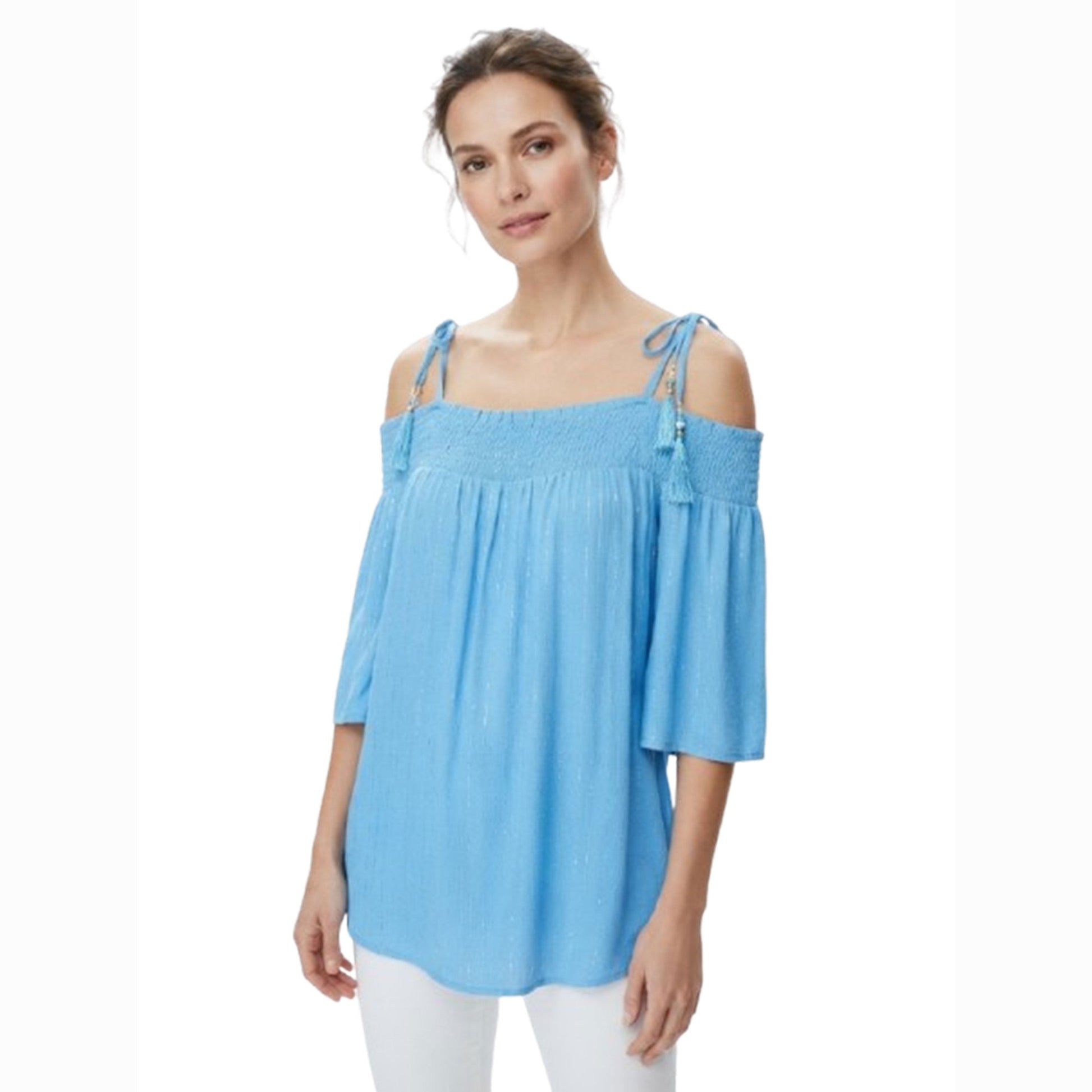 Women's Plain Top,Turquoise