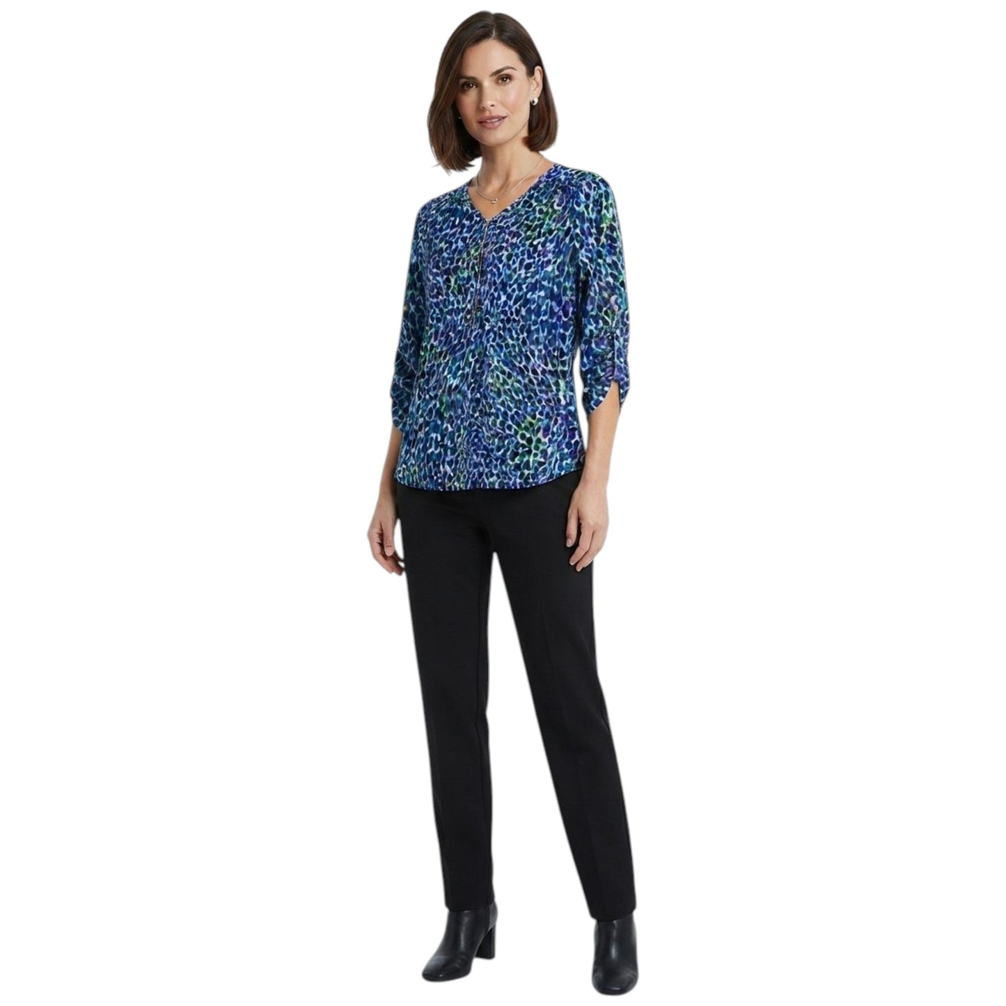 Women's Printed Top,Multi