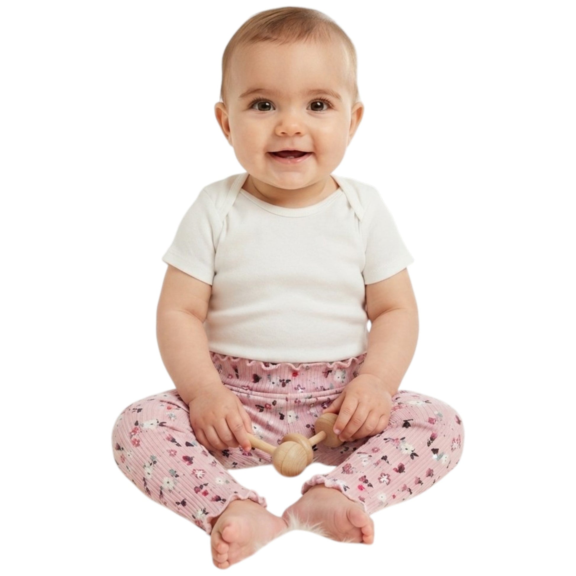 Kids Girl's Printed Pant,Pink