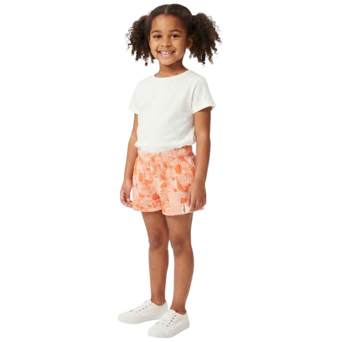 Kids Girl's Printed Short,Multi