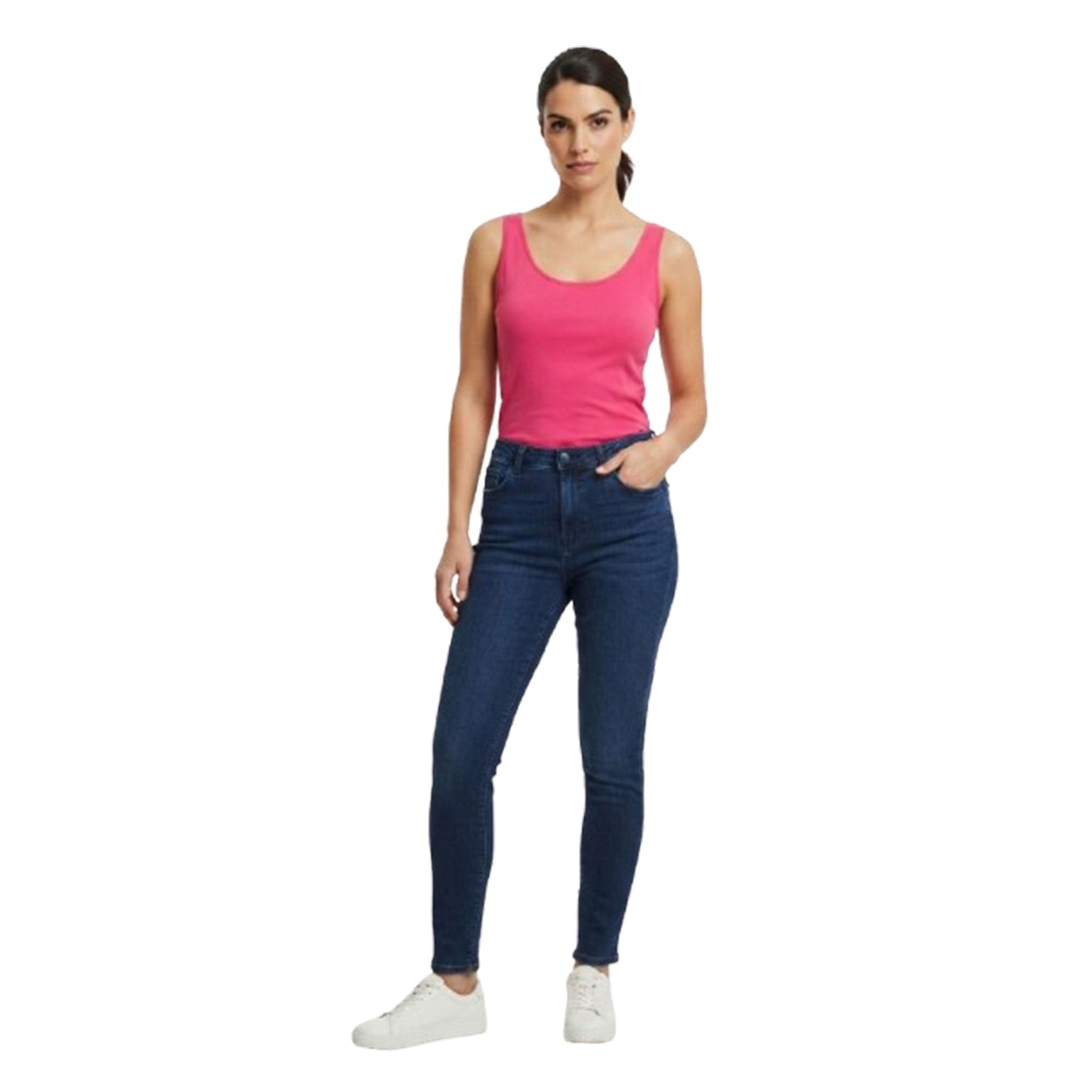 Women's Plain Solid Top,Red Pink