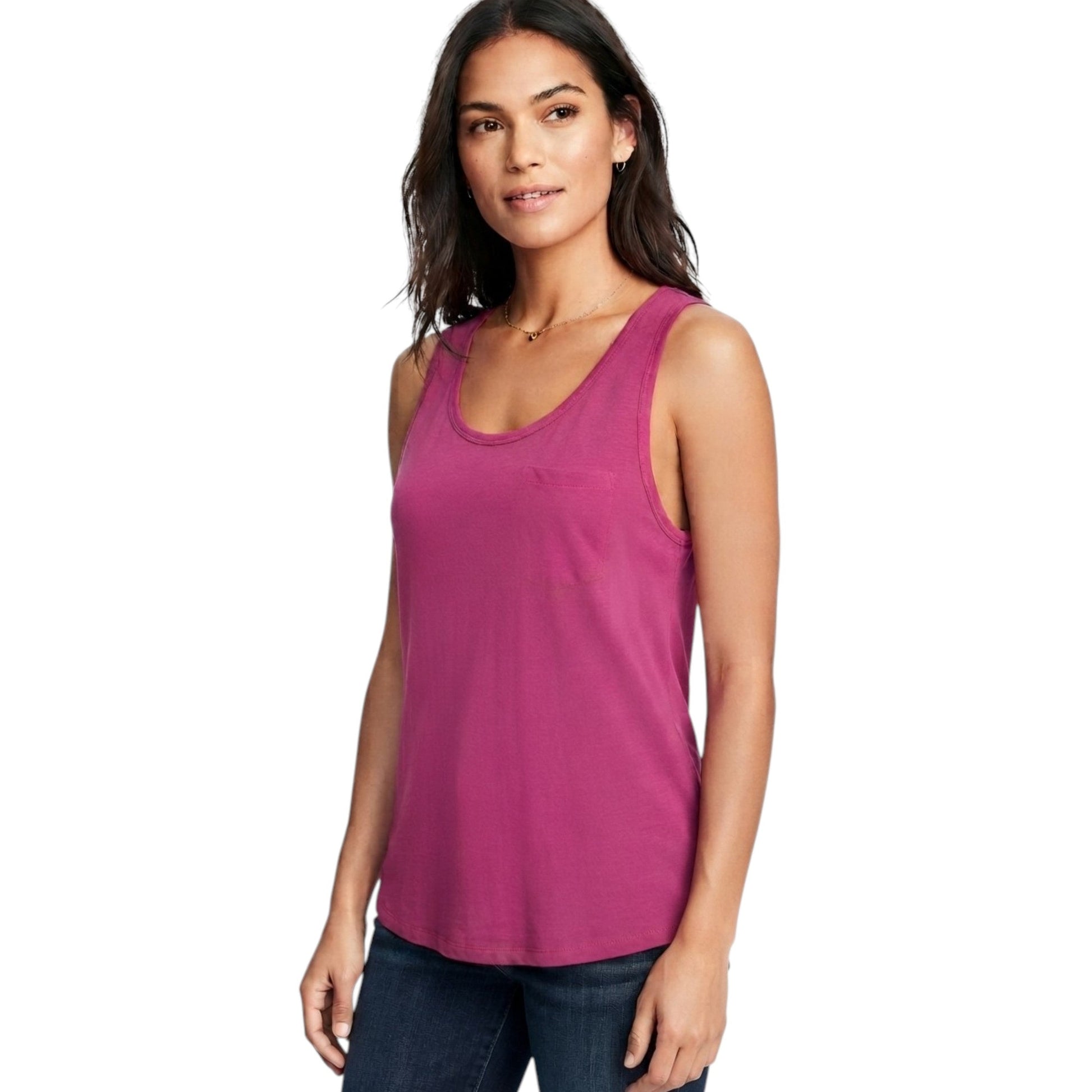 Women's Plain Solid Top,Pink