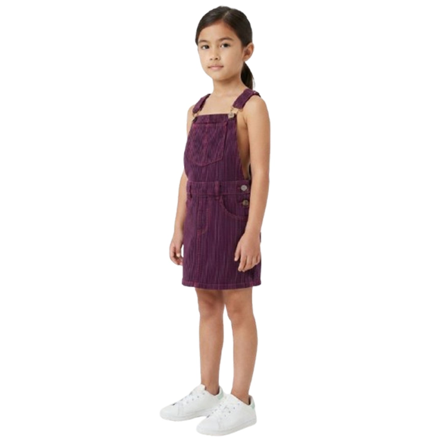 Kids Girl's Stripped Jumpsuit,Multi