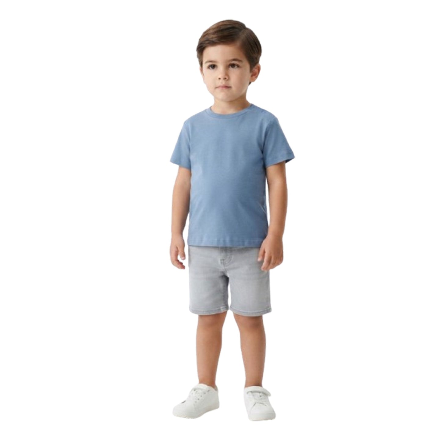 Kids Boy's Plain Top,Blue