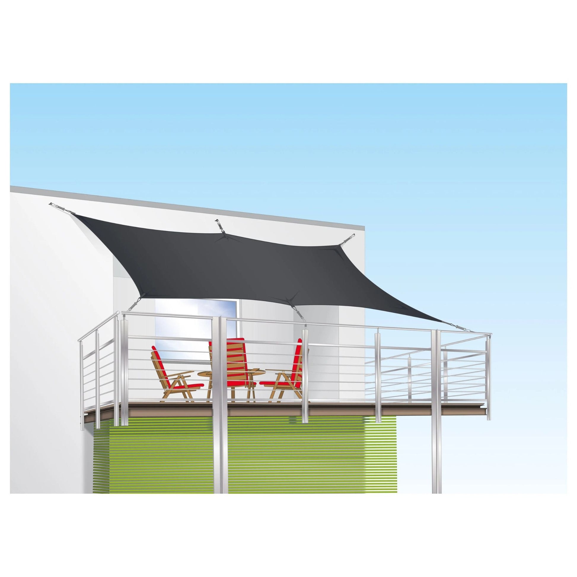 Sun Shade Sail, Rectangular