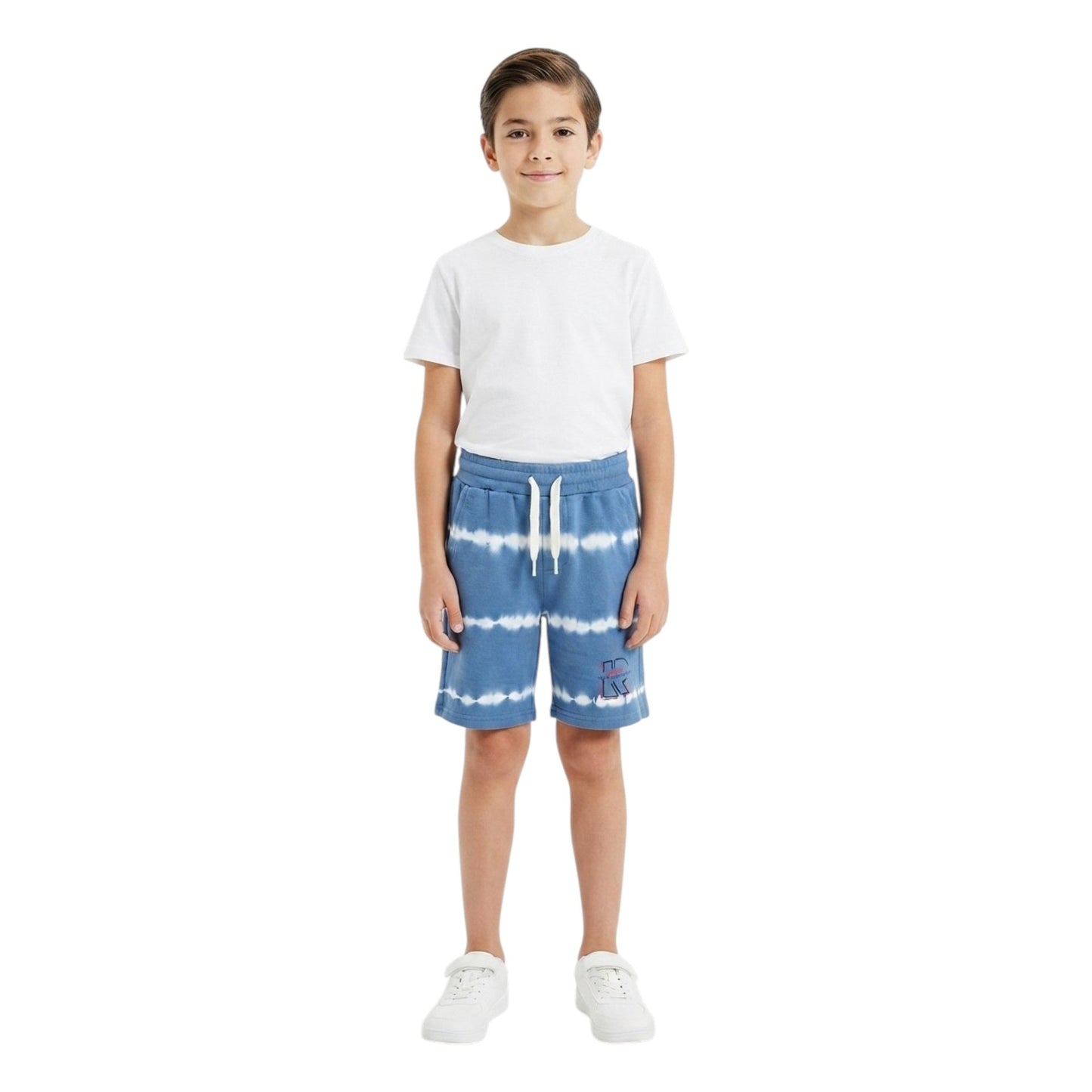 Kids Boy's Colorblocked Short,Dusty Blue